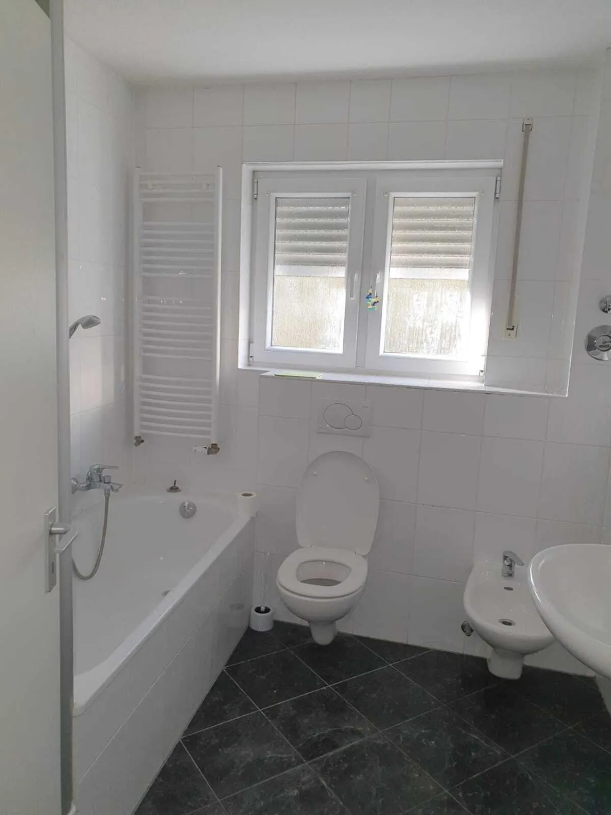 Bathroom in Pension Seckbach