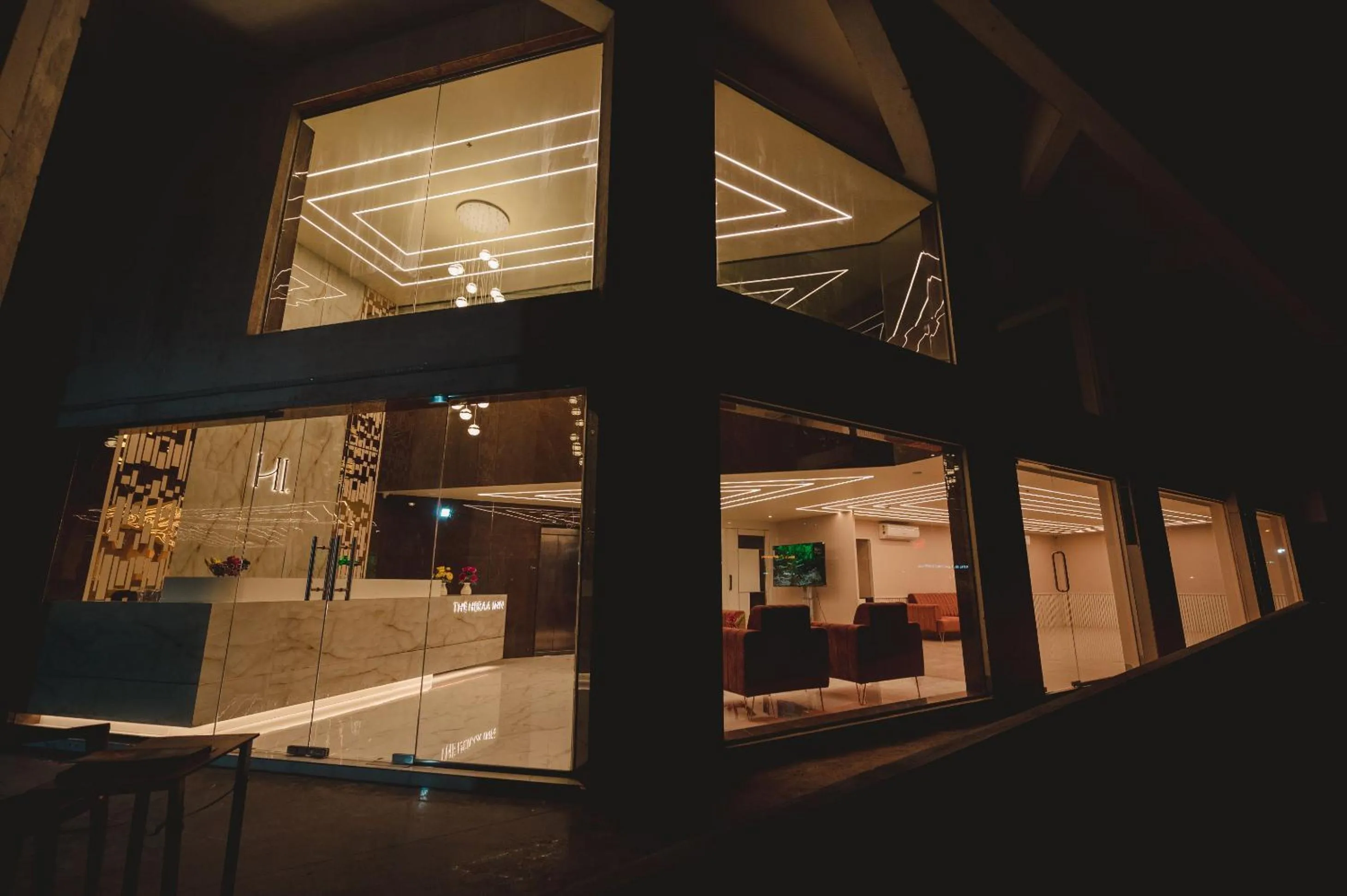 View (from property/room), Property Building in Hotel Heraa International