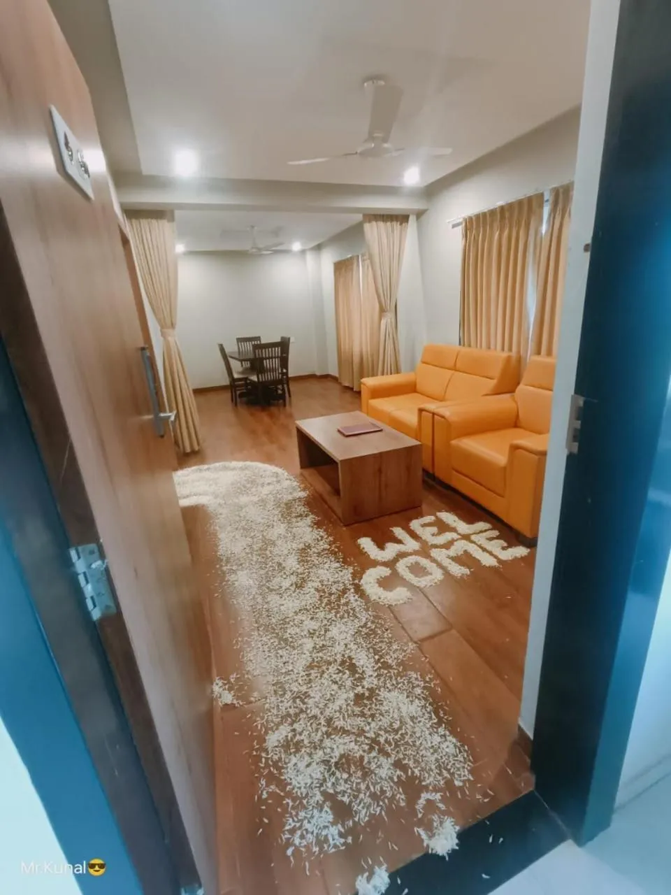 Living room in VOV Hotels Vijayapura Part Of Shubhashree Group