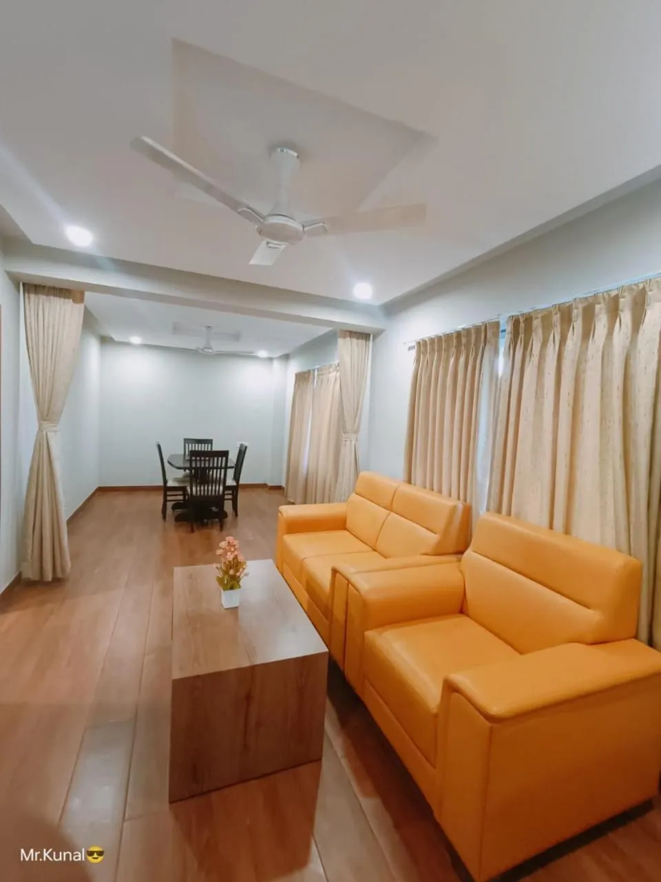 Seating area in VOV Hotels Vijayapura Part Of Shubhashree Group