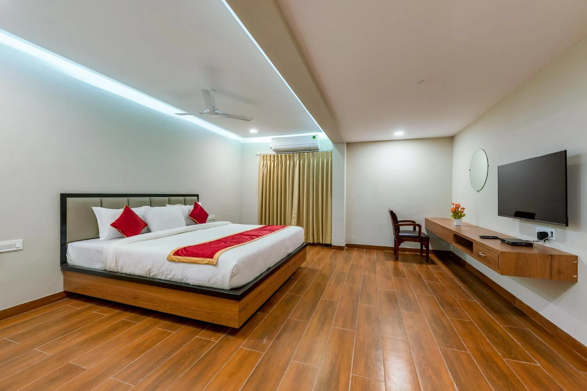 Bedroom, Bed in VOV Hotels Vijayapura Part Of Shubhashree Group
