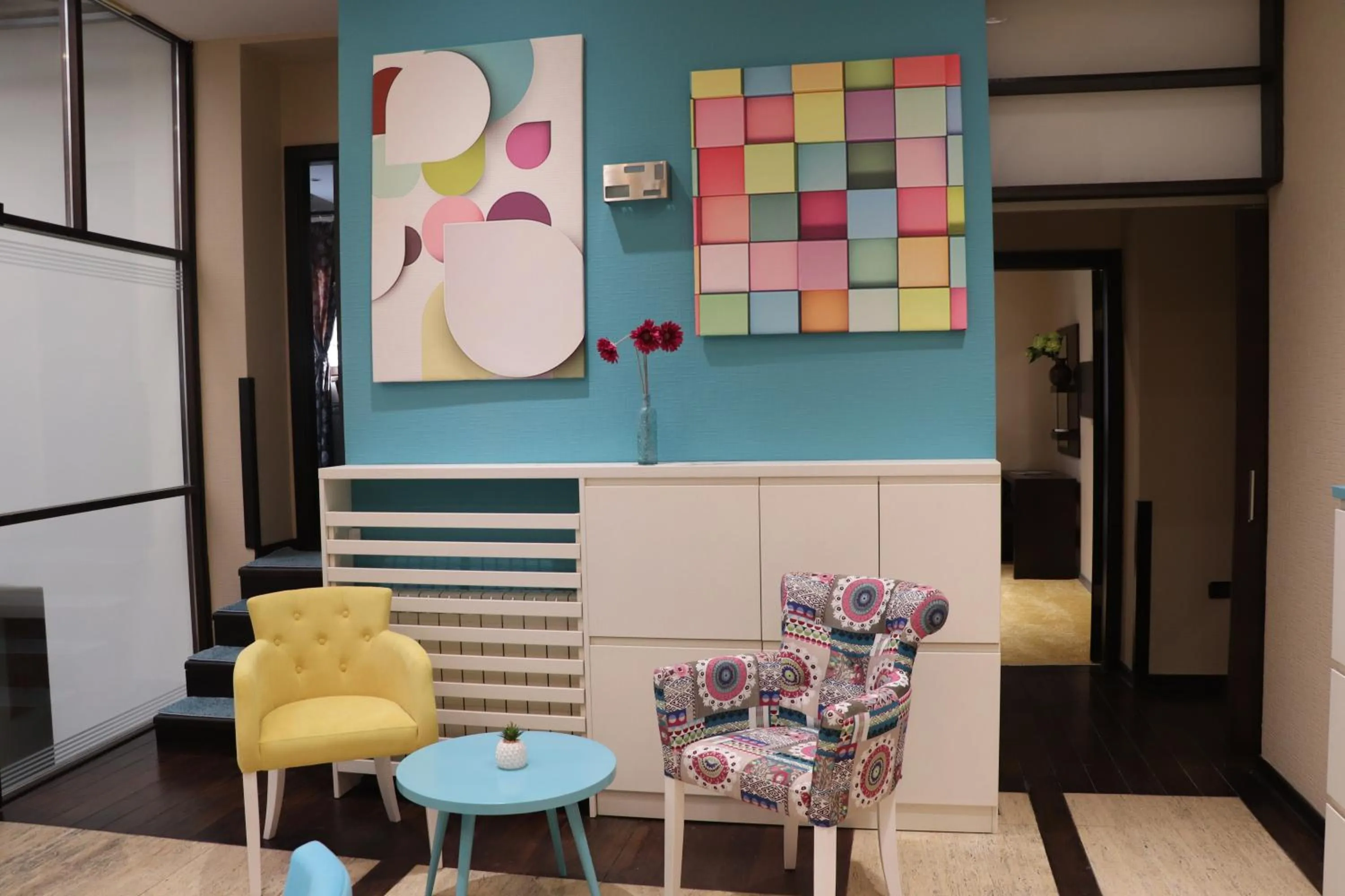 Communal lounge/ TV room in City Code In Joy