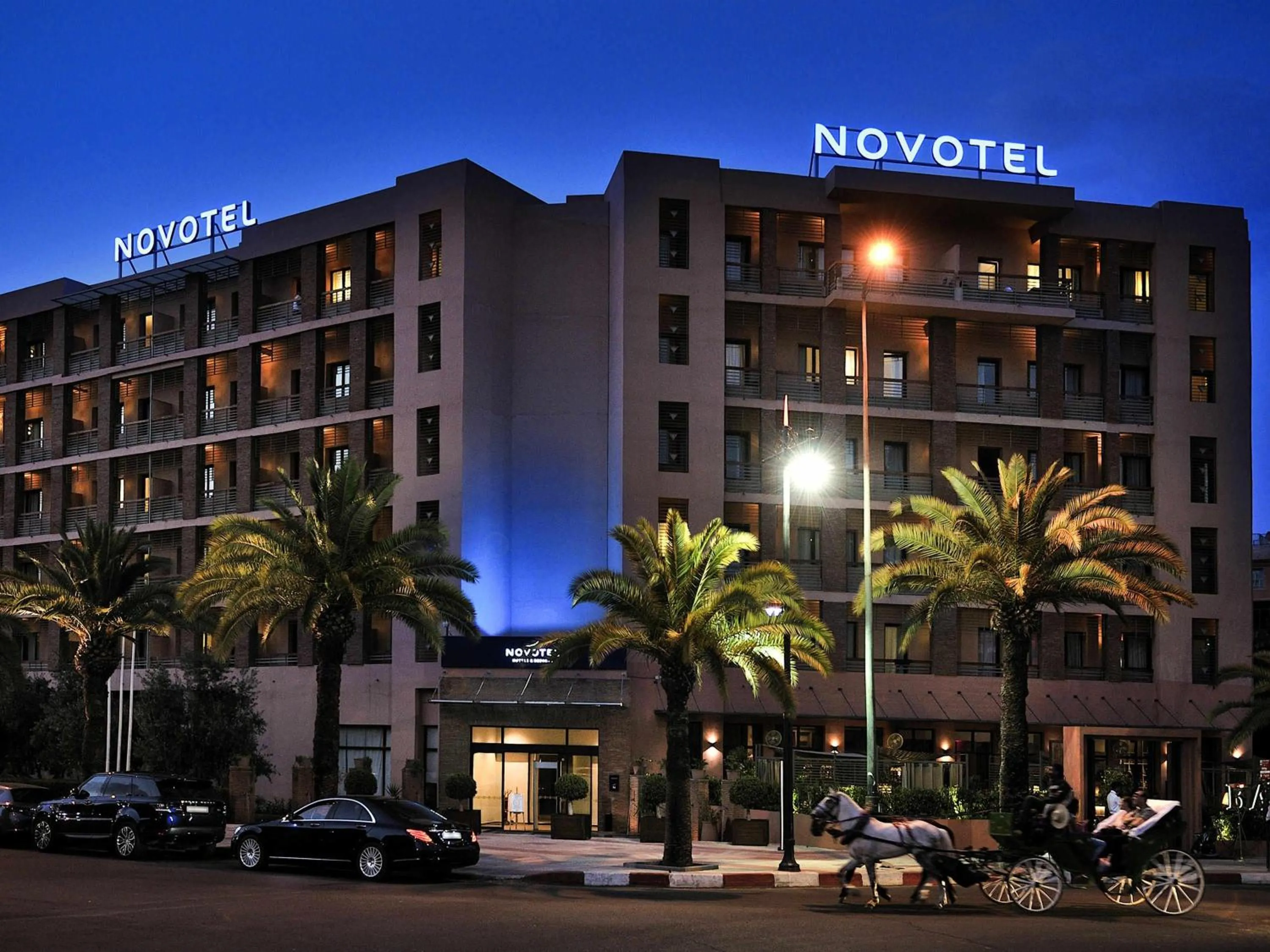 Property building in Novotel Marrakech Hivernage