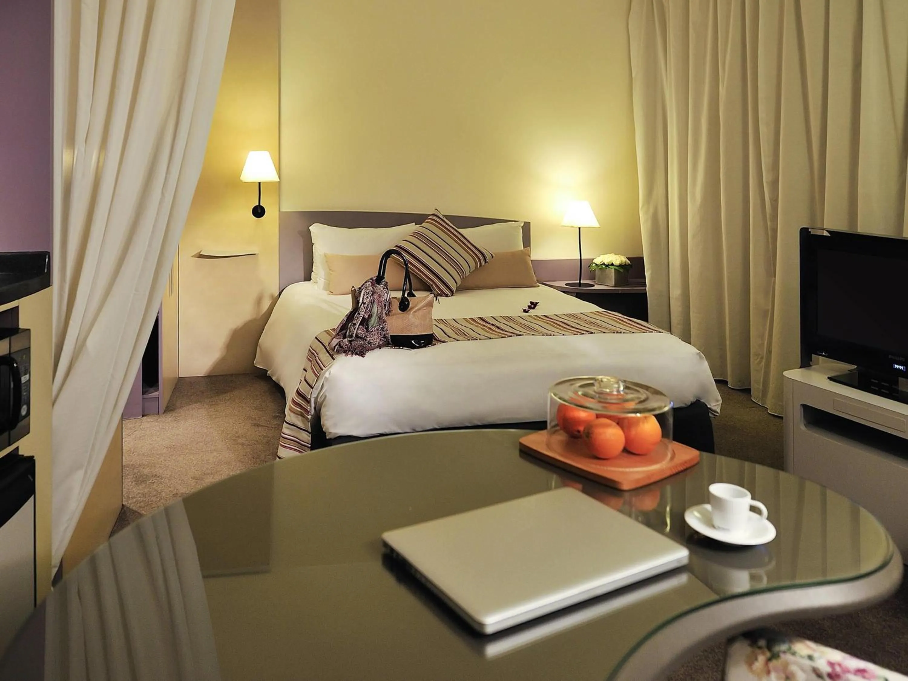 Bedroom in Novotel Marrakech Hivernage