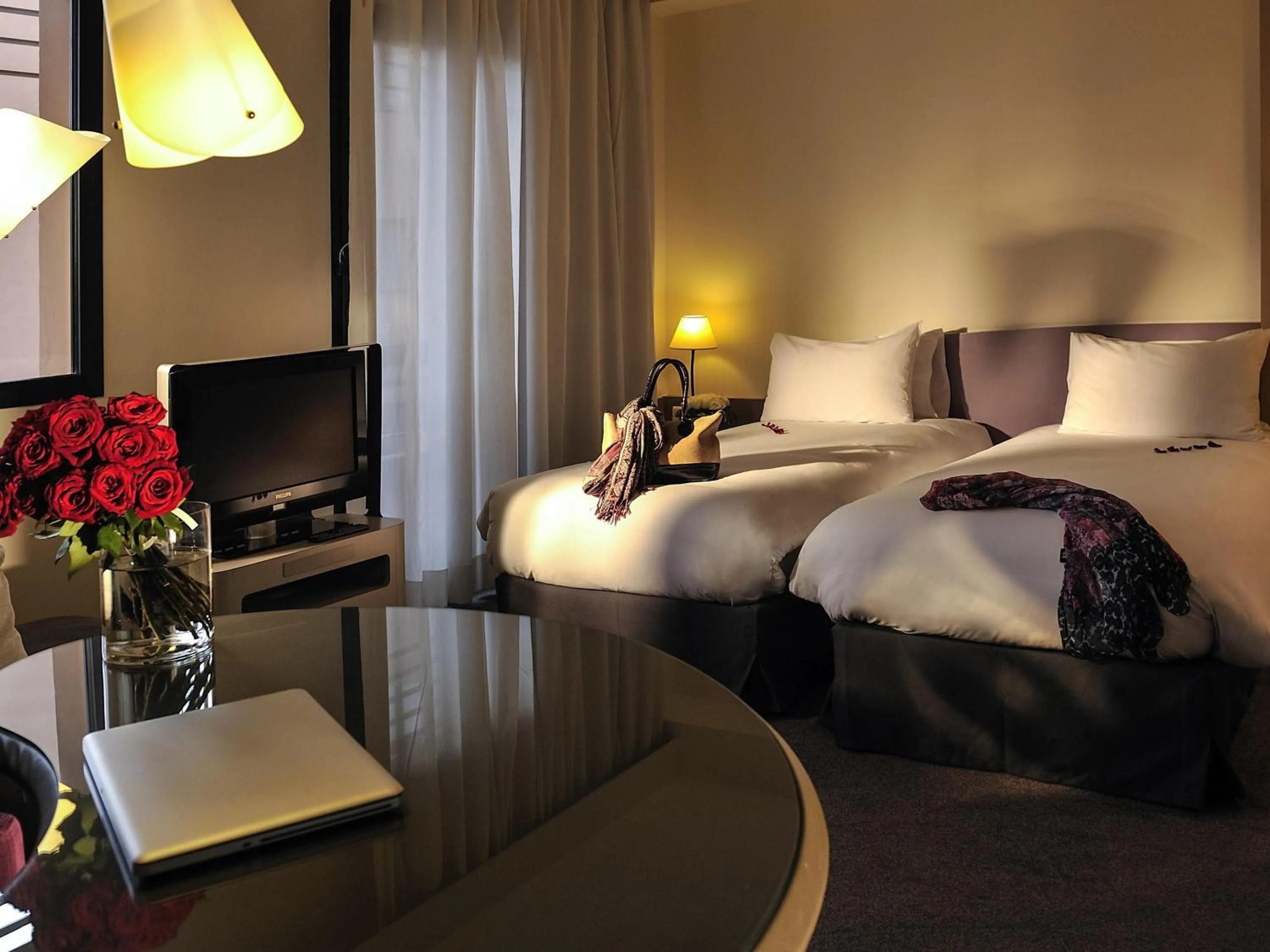 Bedroom in Novotel Marrakech Hivernage