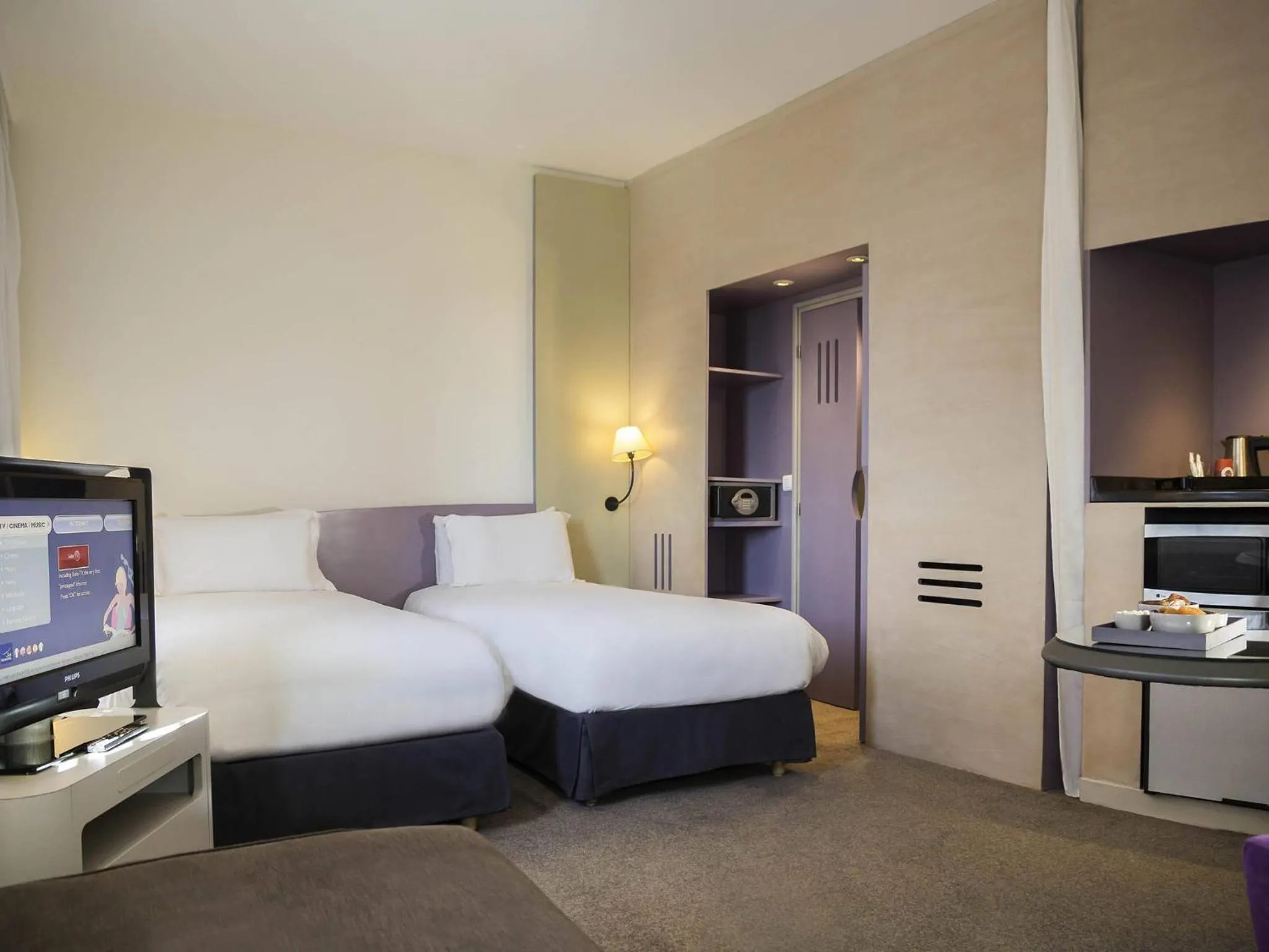 Bedroom in Novotel Marrakech Hivernage