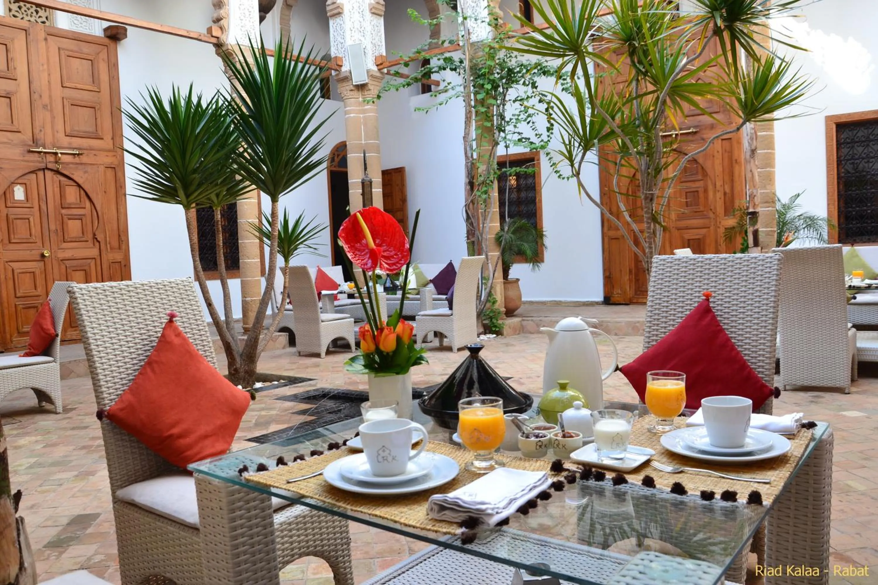 Patio in Riad Kalaa