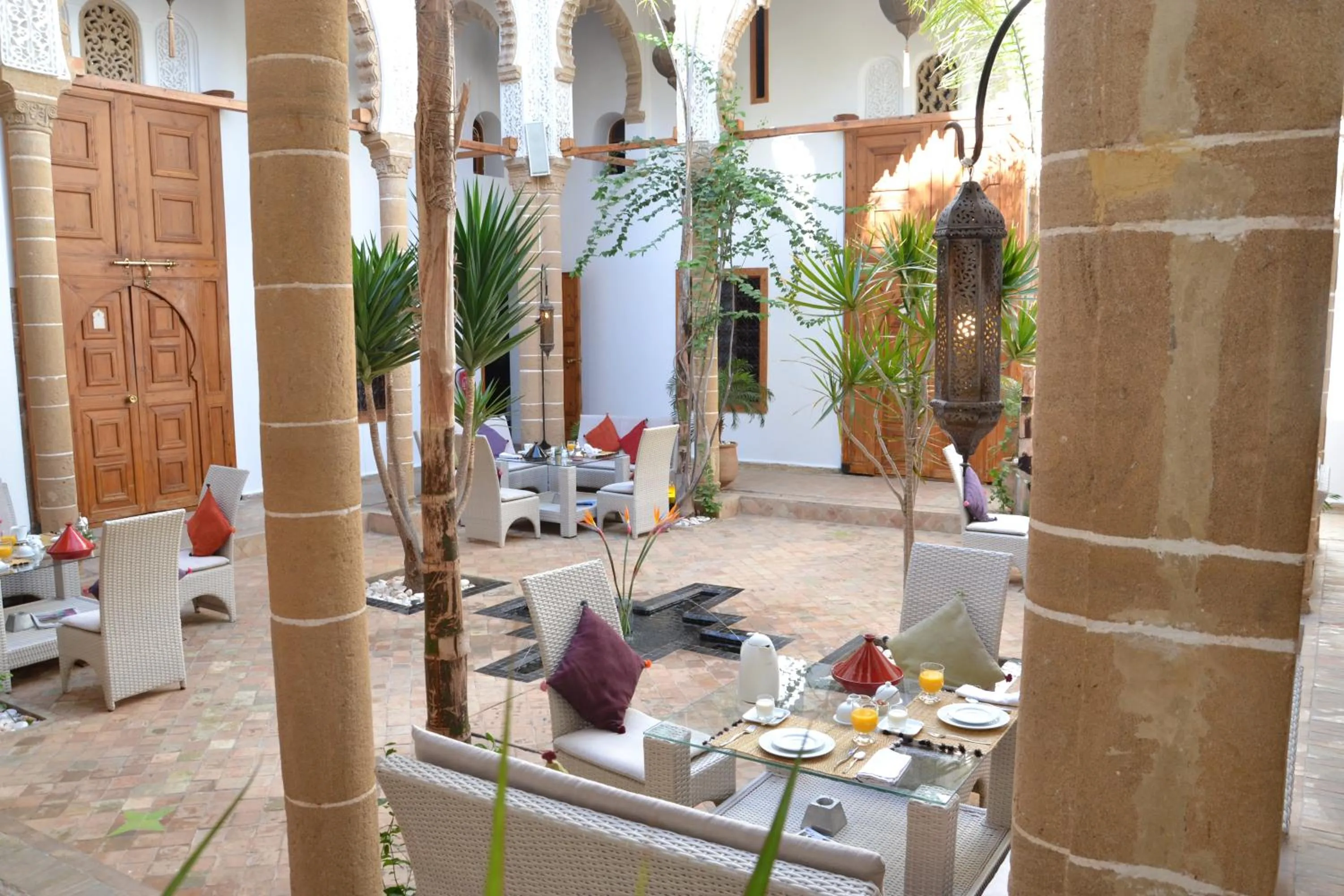 Patio in Riad Kalaa
