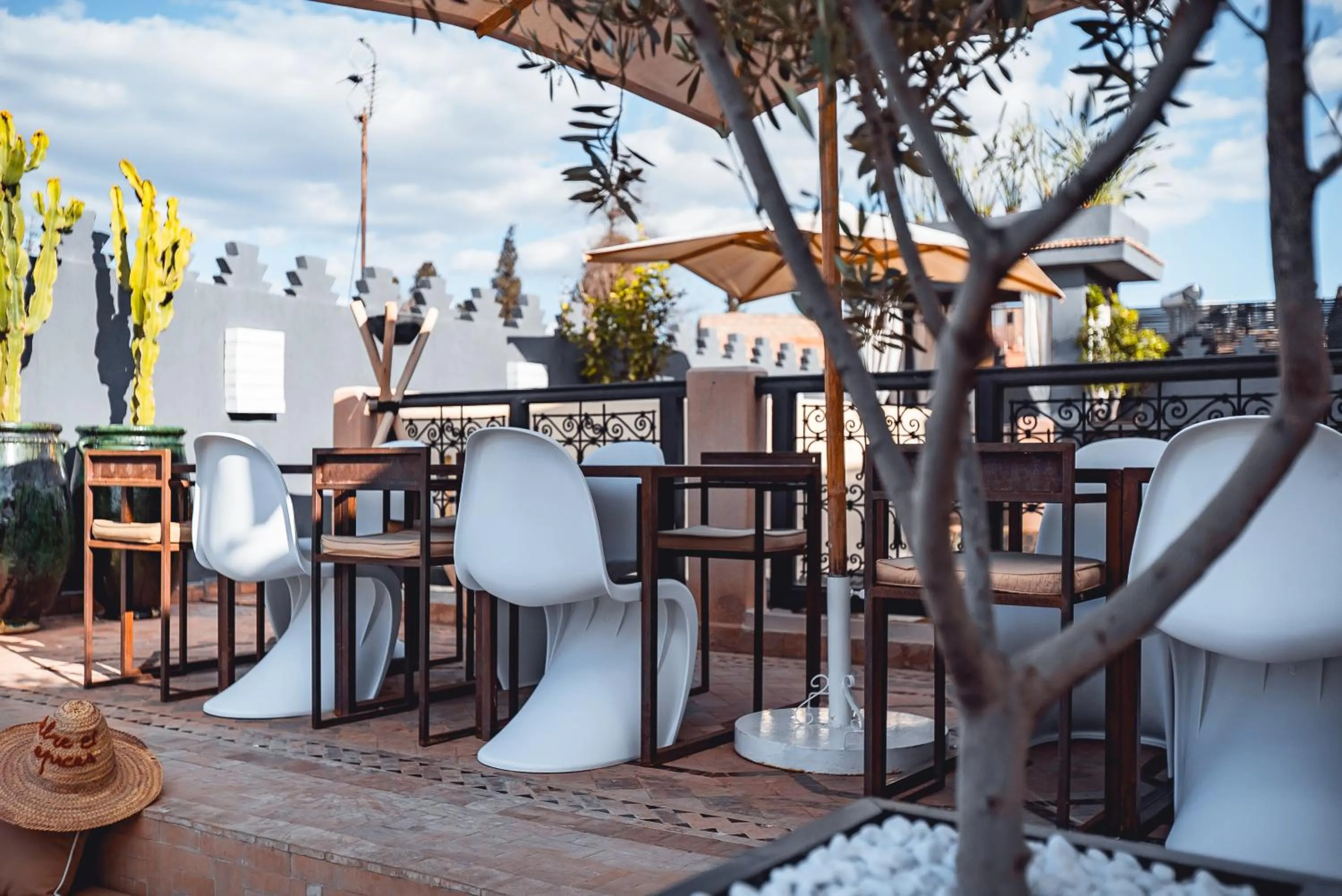 Patio in Ambre Epices Medina Riad