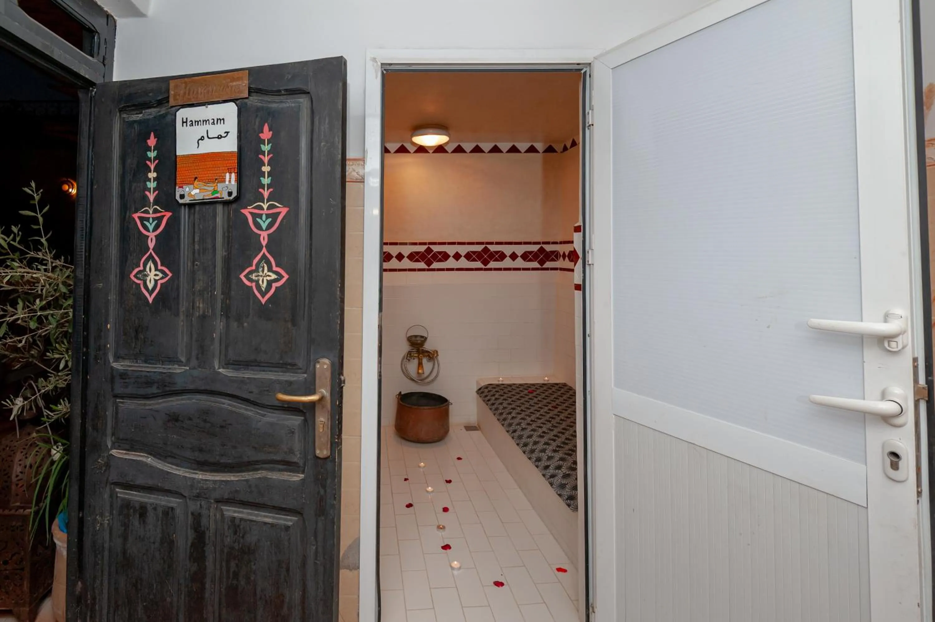 Steam room in Riad Losra