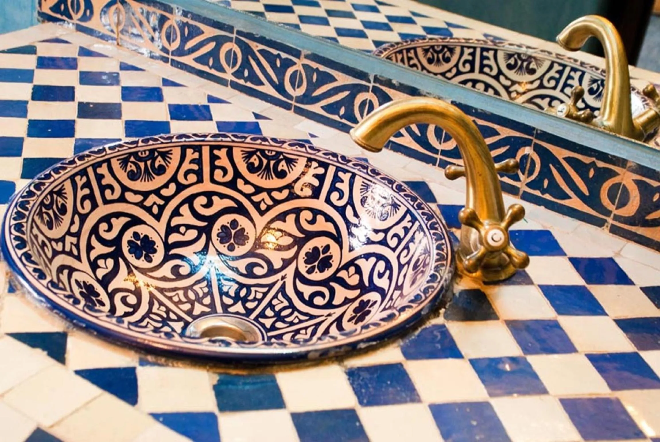 Bathroom in Riad Losra