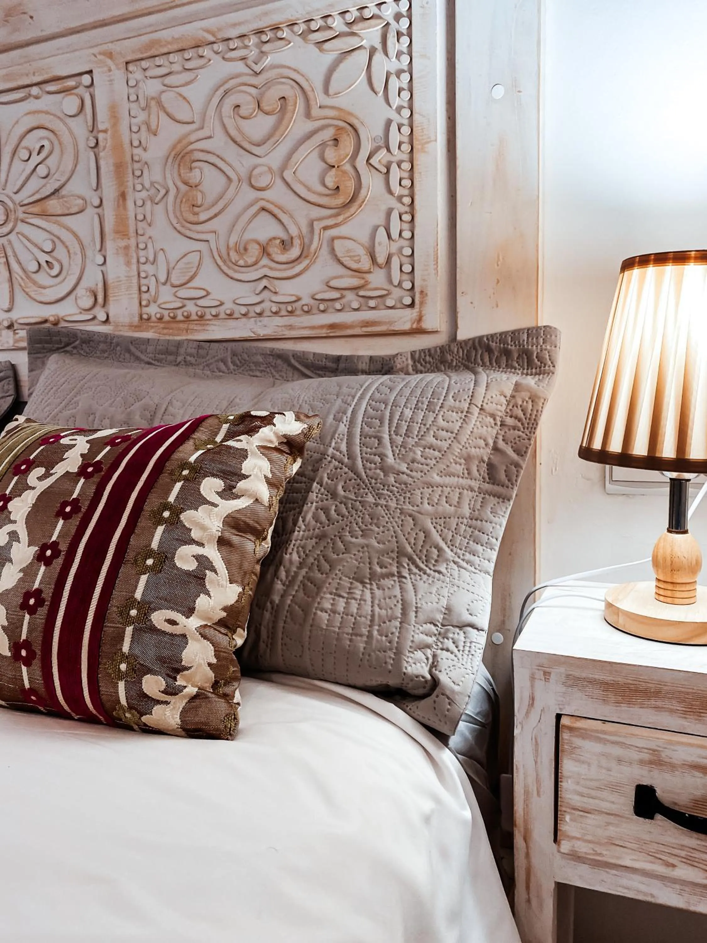 Bed in Riad Al Manara