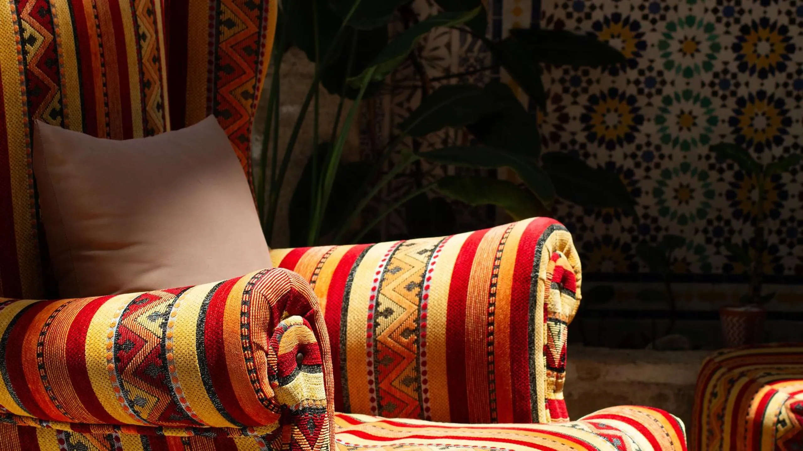 Living room in Riad Al Manara