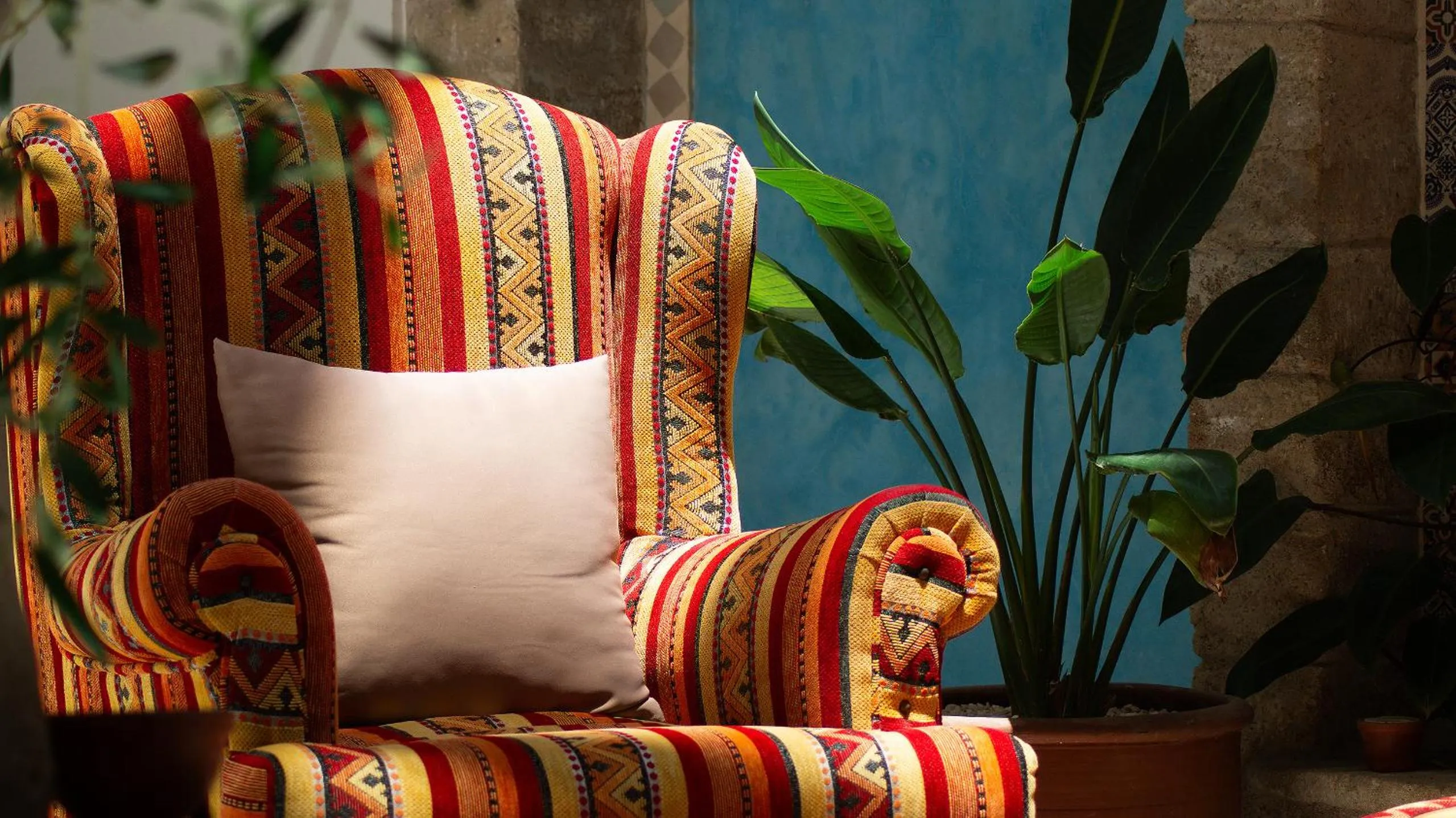 Living room in Riad Al Manara