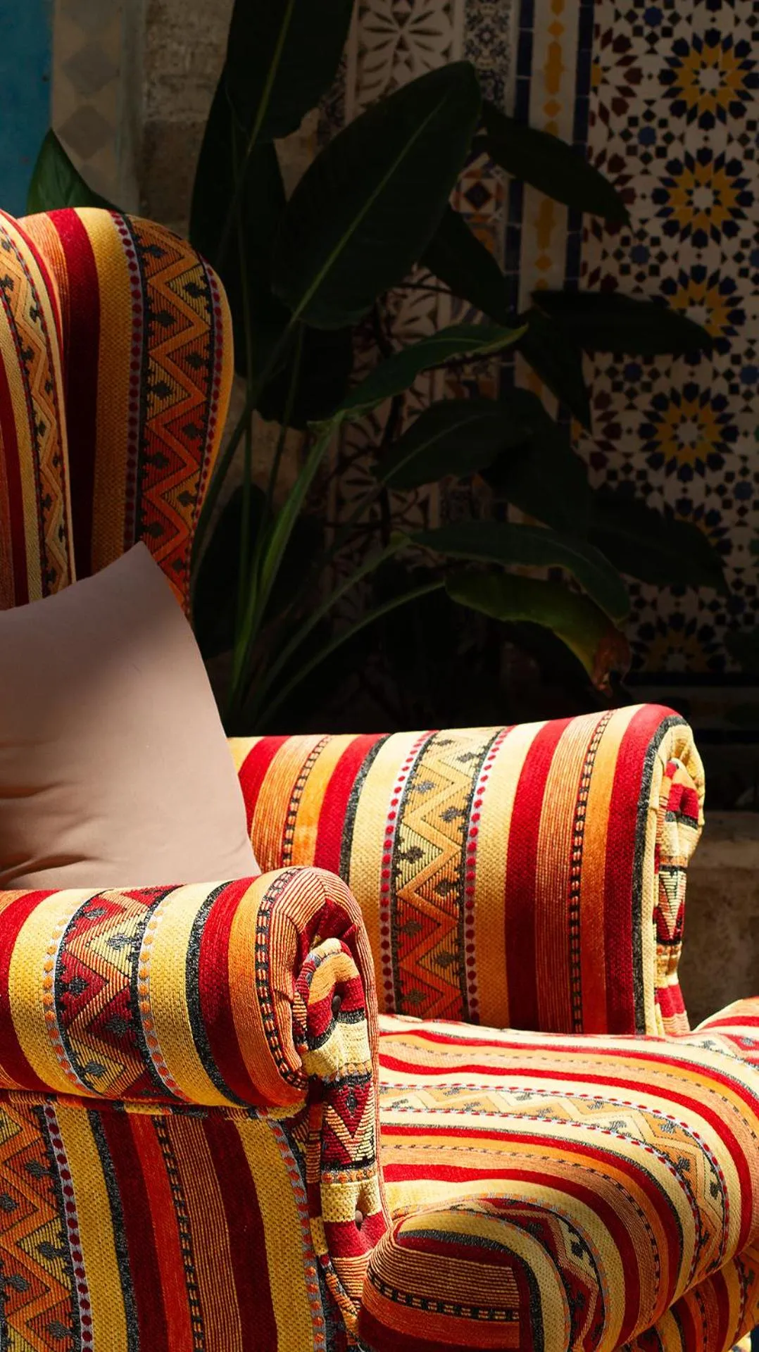 Living room in Riad Al Manara