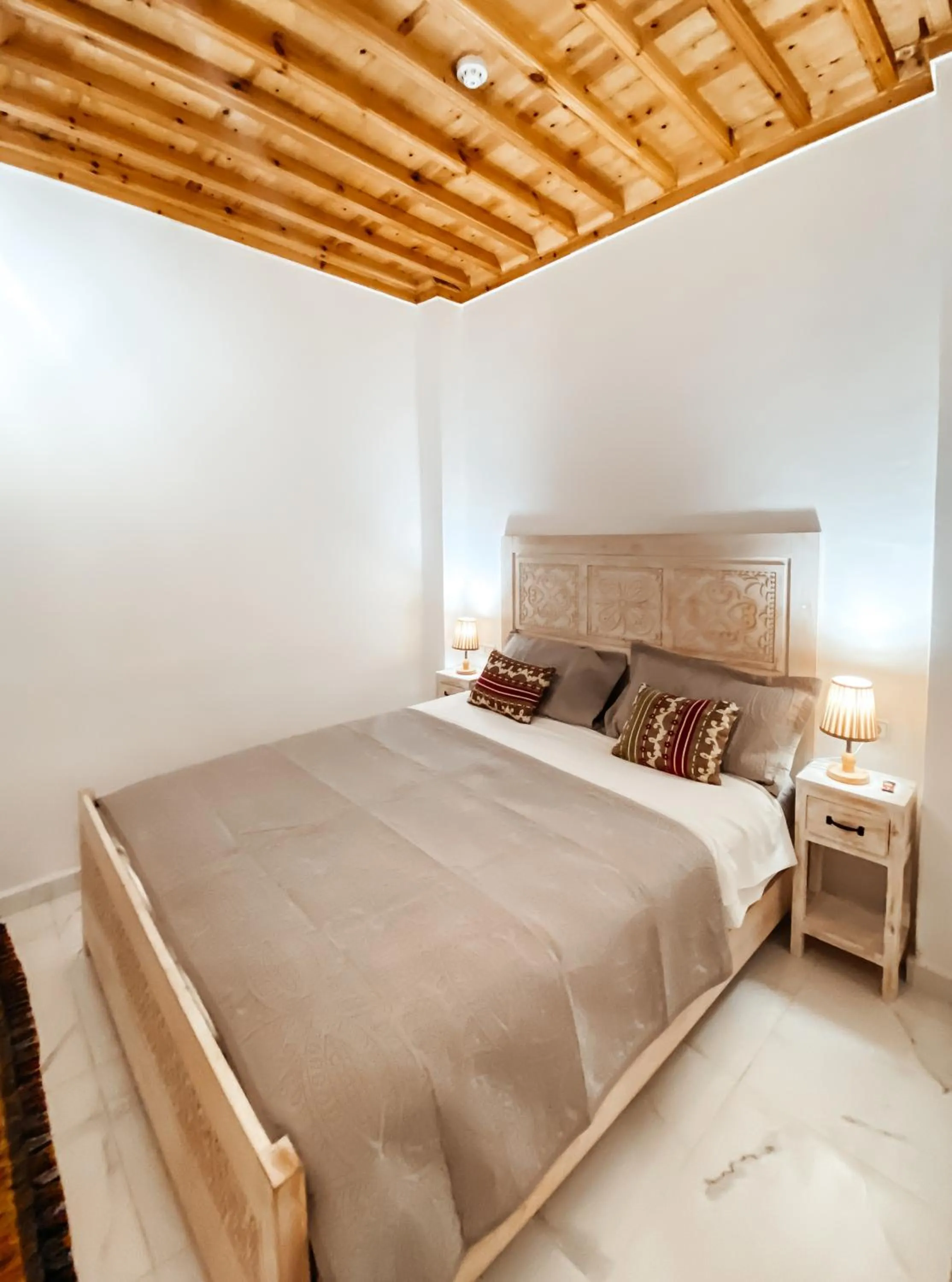 Bed in Riad Al Manara