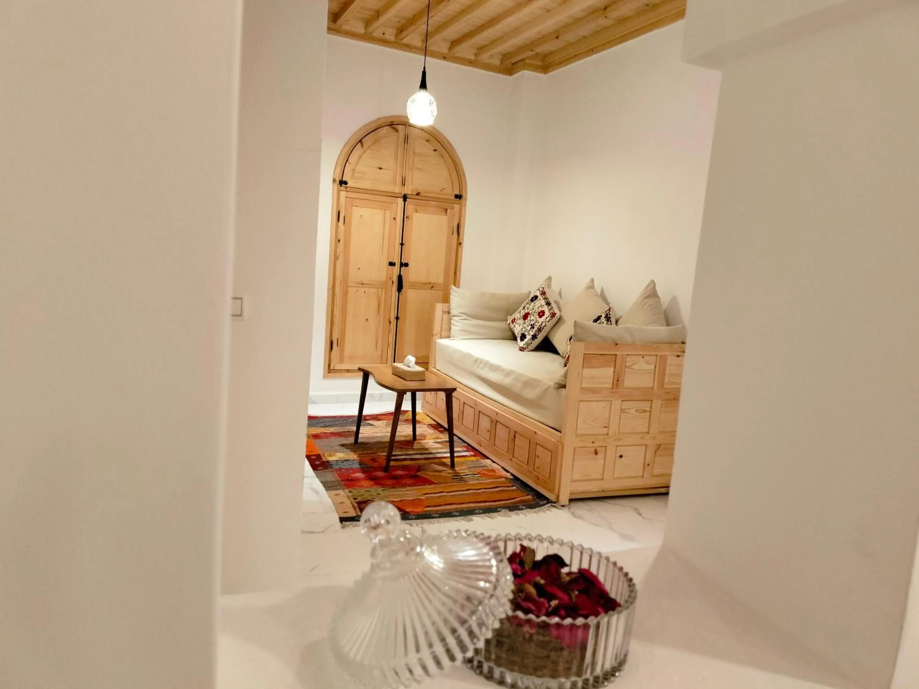 Living room in Riad Al Manara