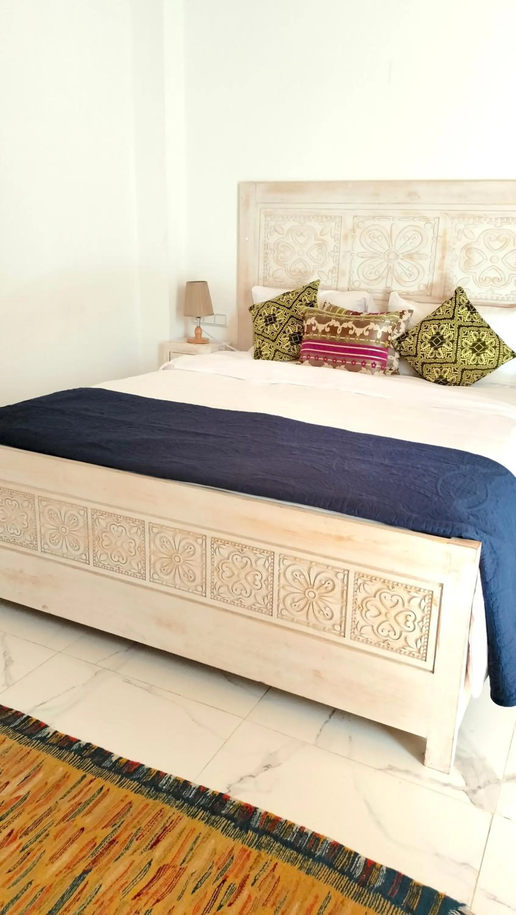 Bed in Riad Al Manara