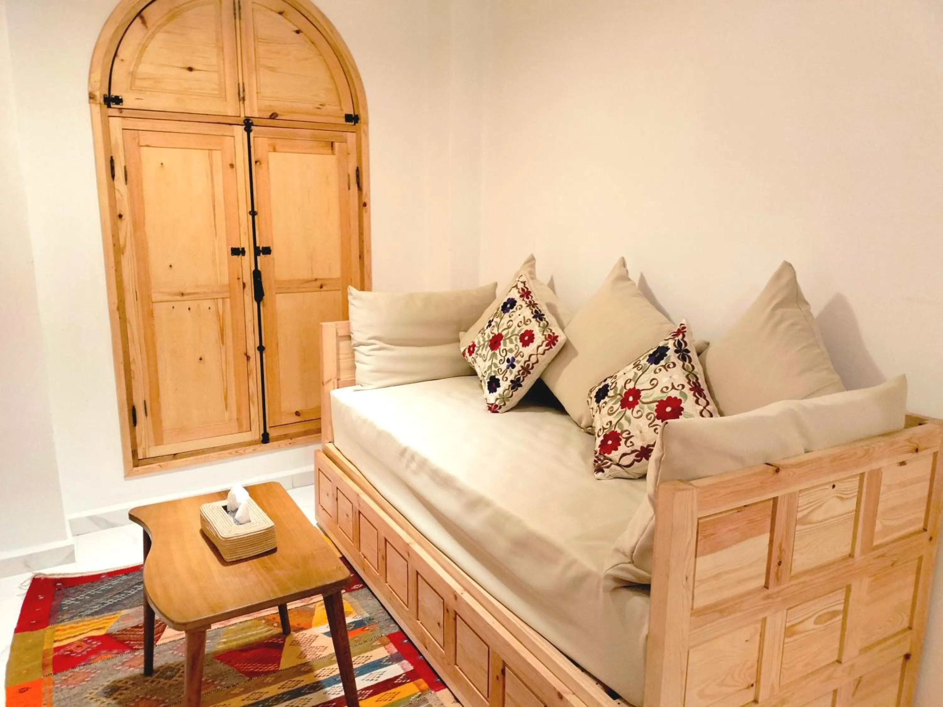 Living room in Riad Al Manara