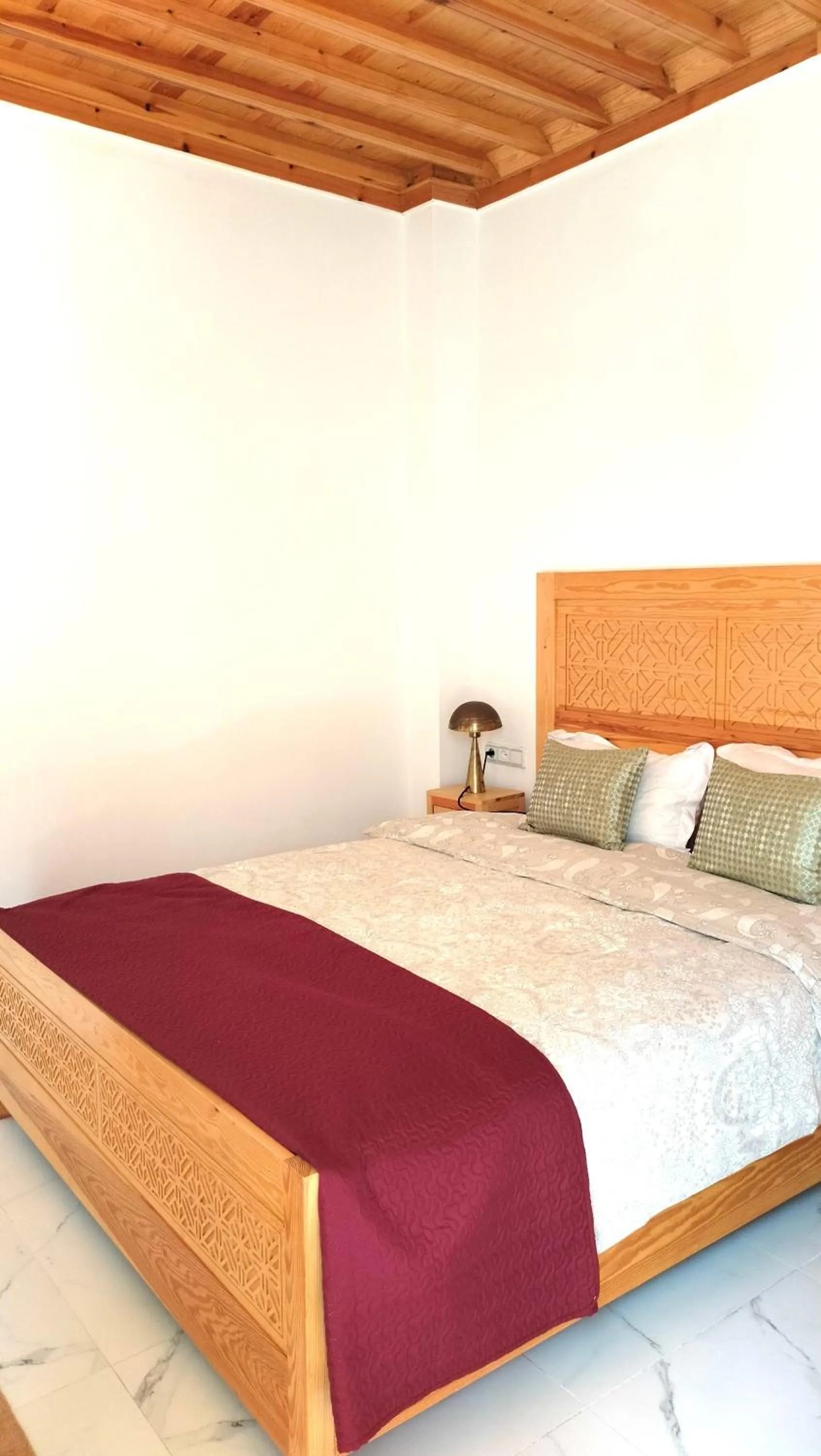 Bed in Riad Al Manara