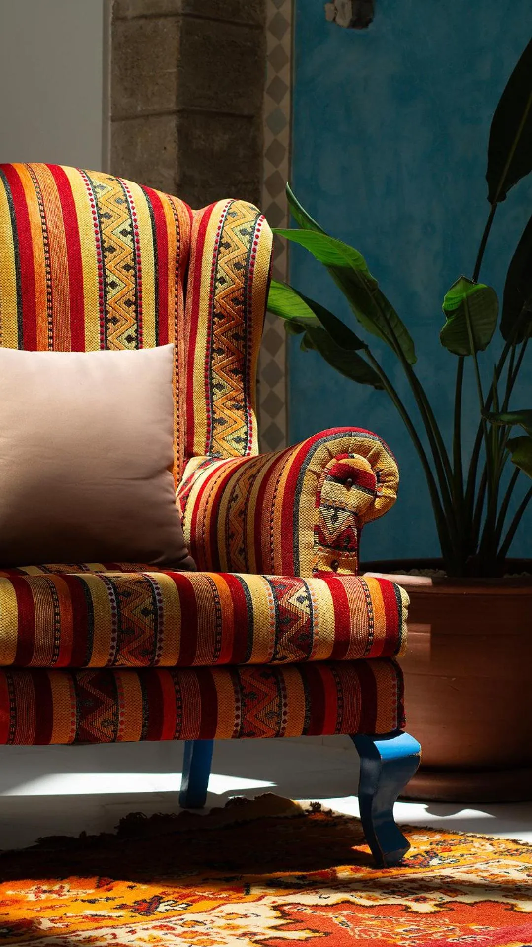 Living room in Riad Al Manara