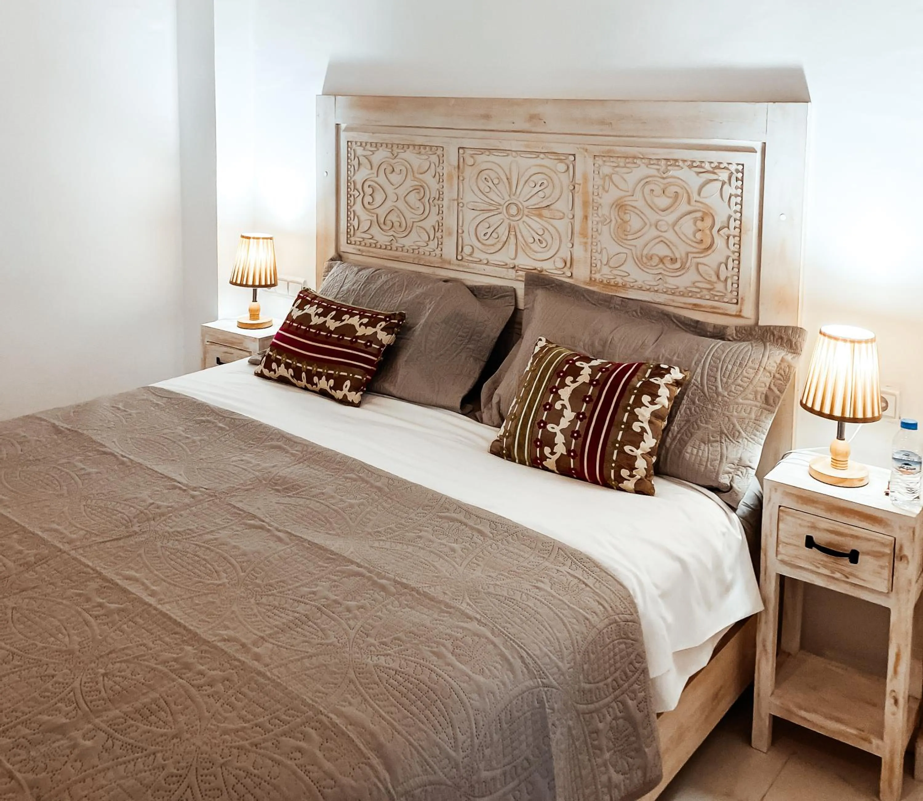 Bed in Riad Al Manara