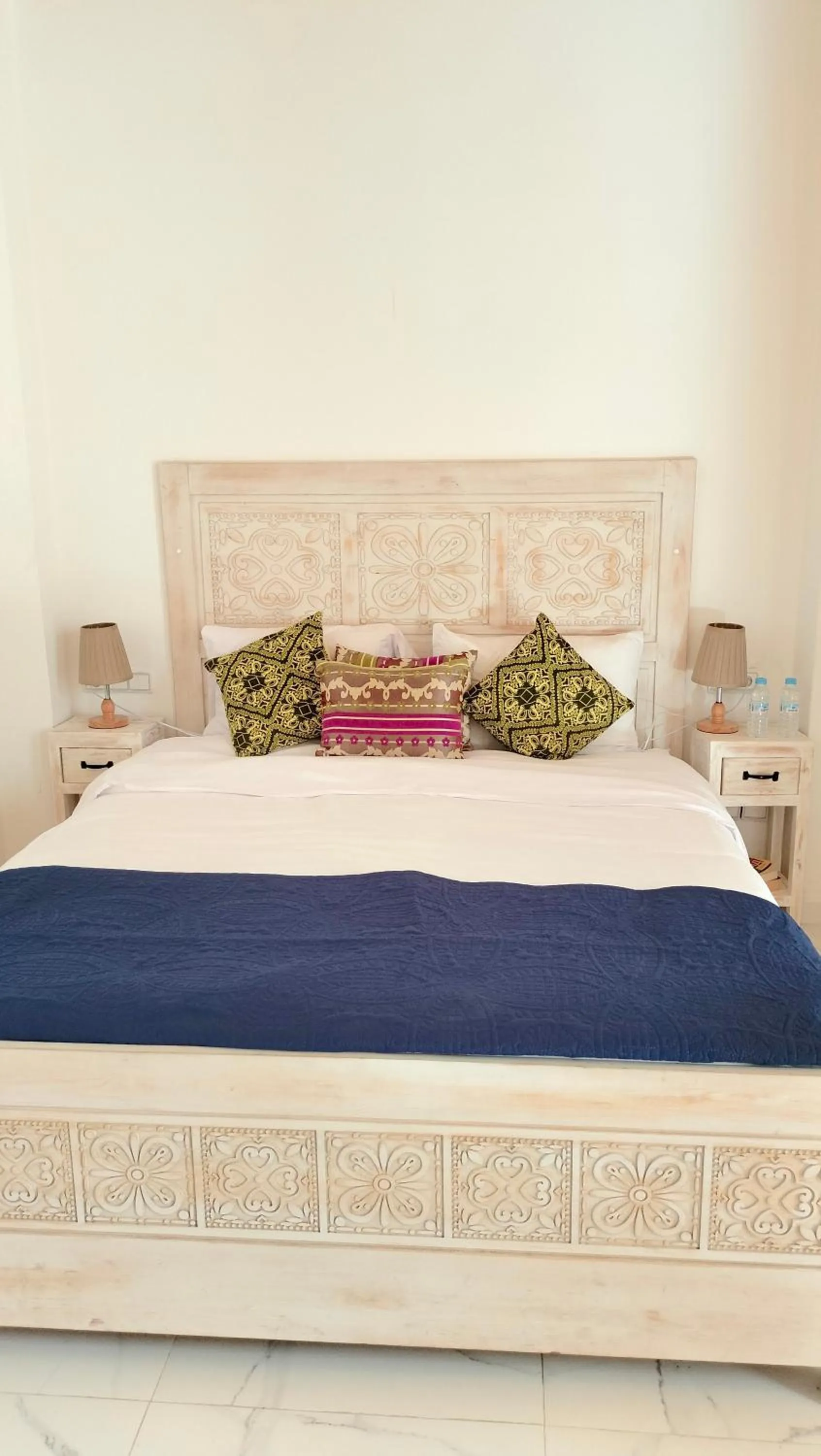 Bed in Riad Al Manara