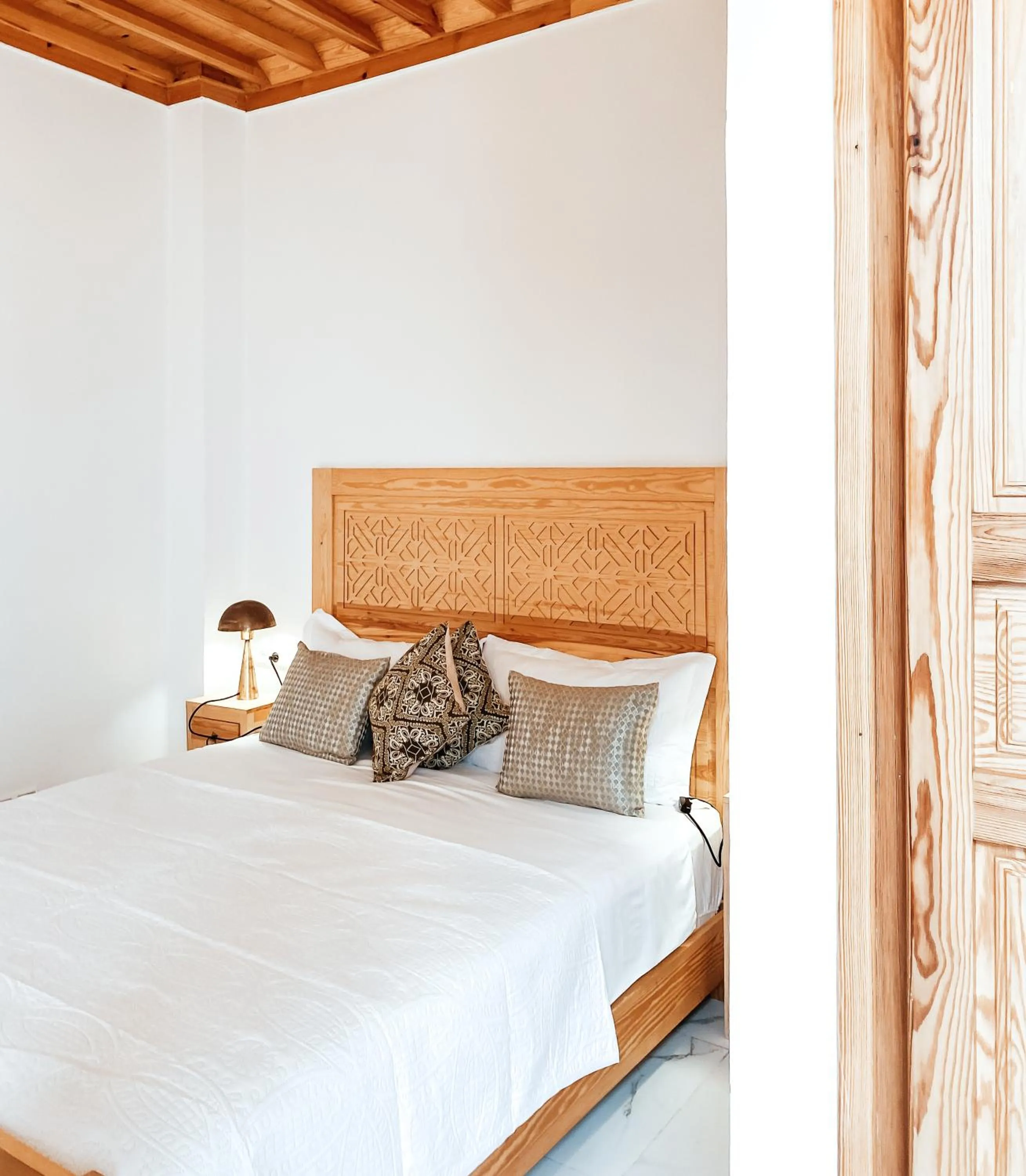 Bed in Riad Al Manara