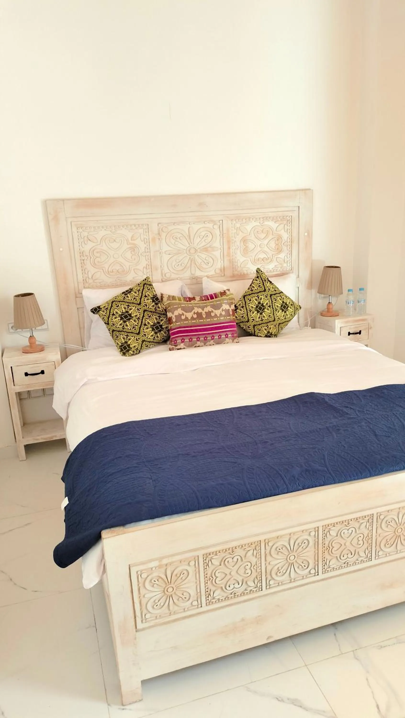 Bed in Riad Al Manara