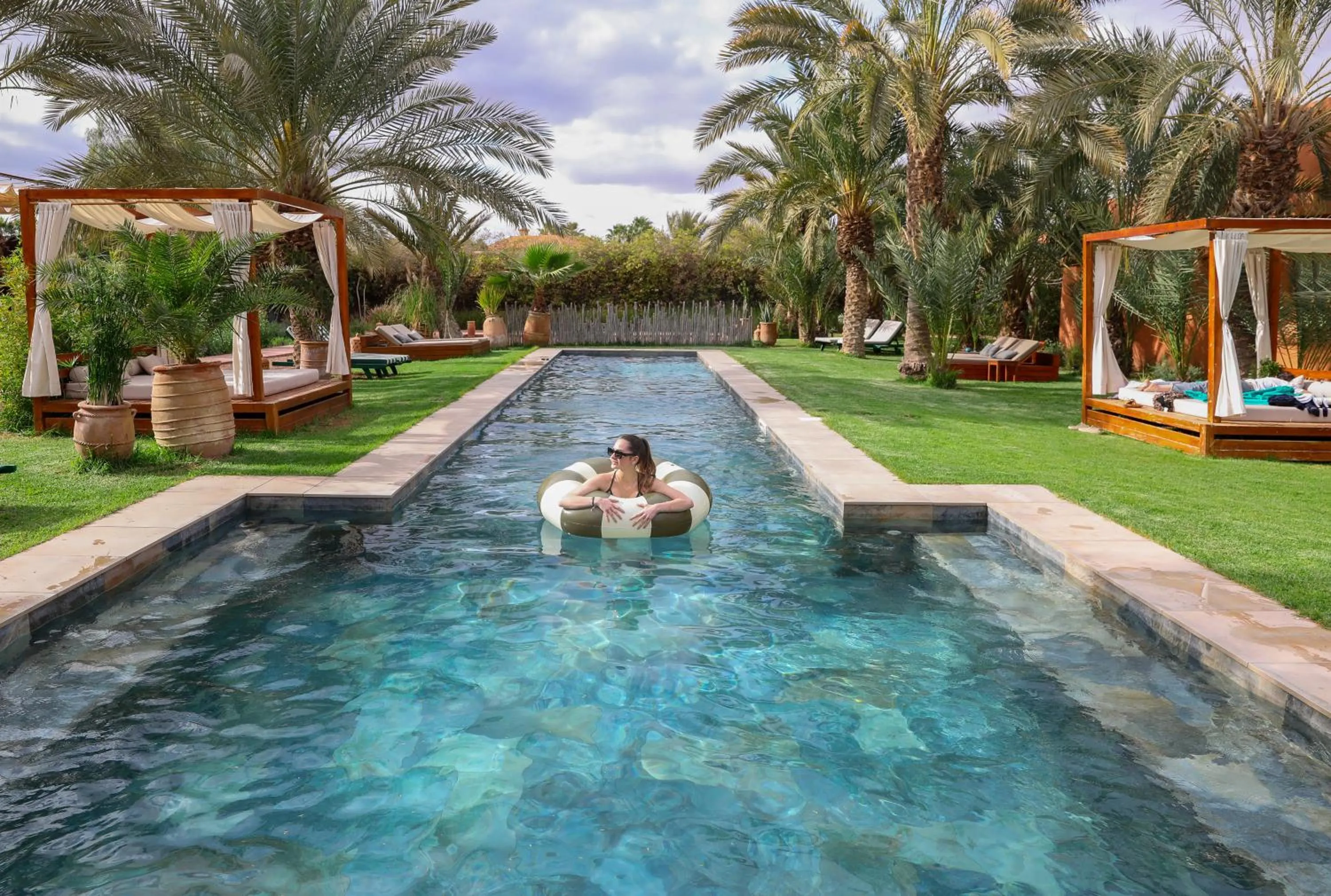 Swimming pool in Domaine Des Remparts Hotel & Spa