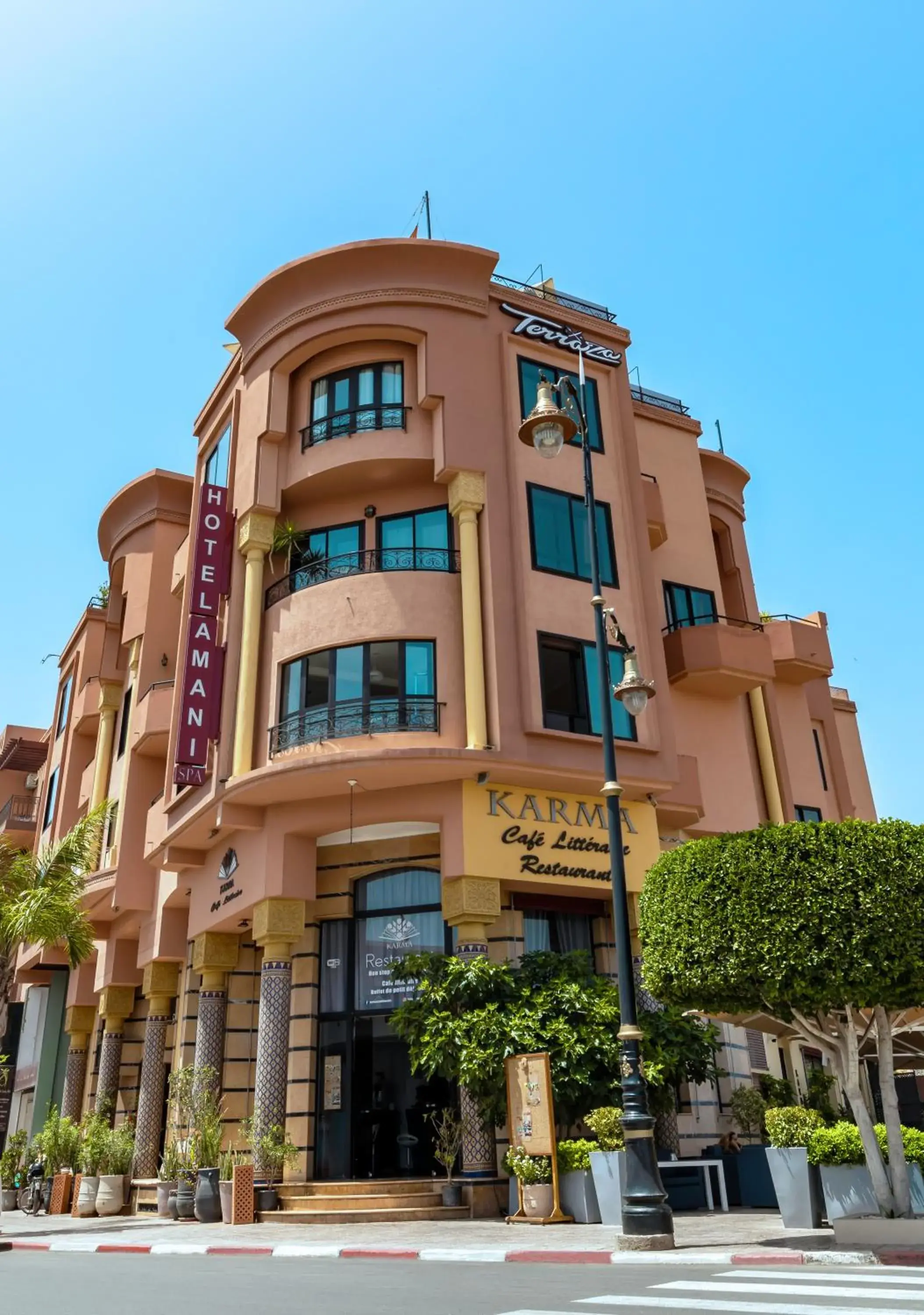 Property building in Amani Hotel Suites & Spa Property building in Amani Hotel Suites & Spa