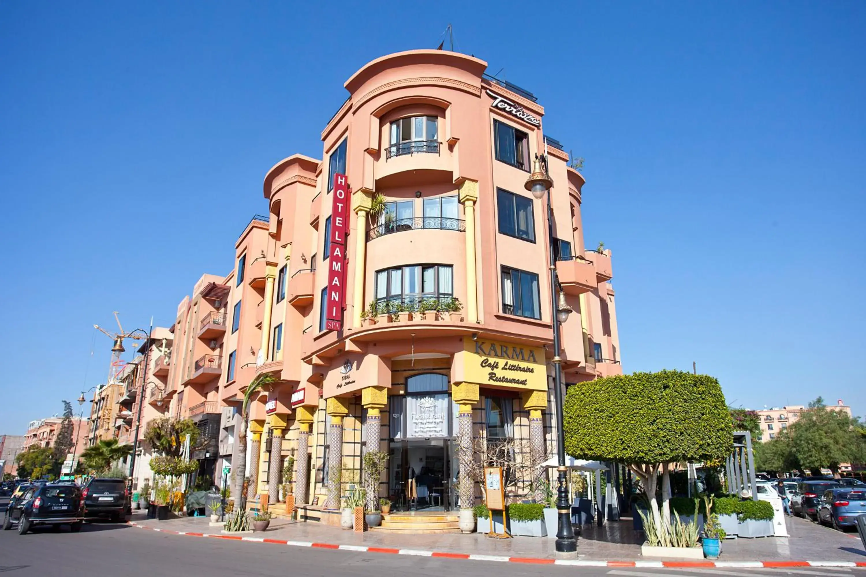 Property building in Amani Hotel Suites & Spa Property building in Amani Hotel Suites & Spa