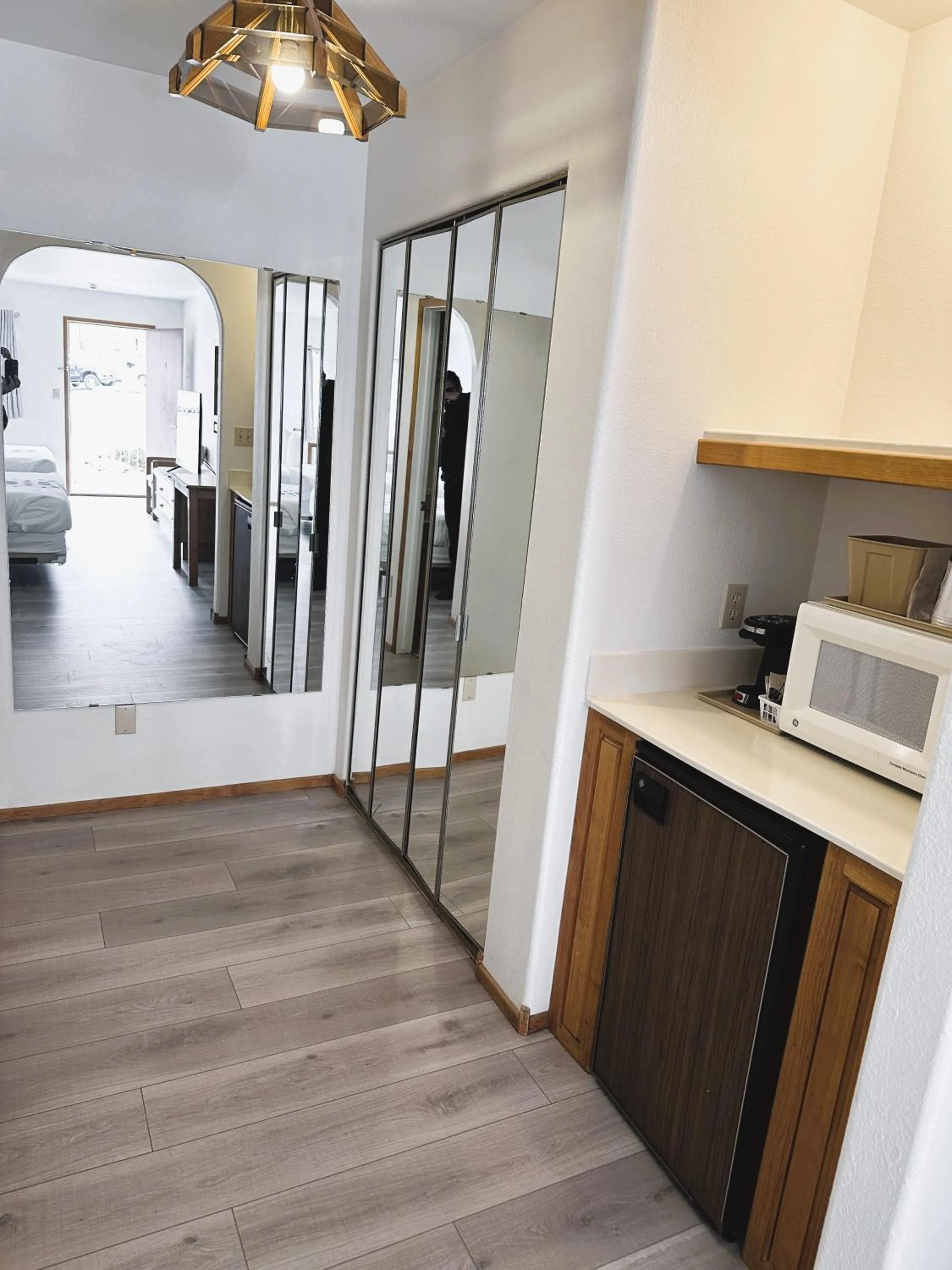 stove in Hotel 191 - Moab