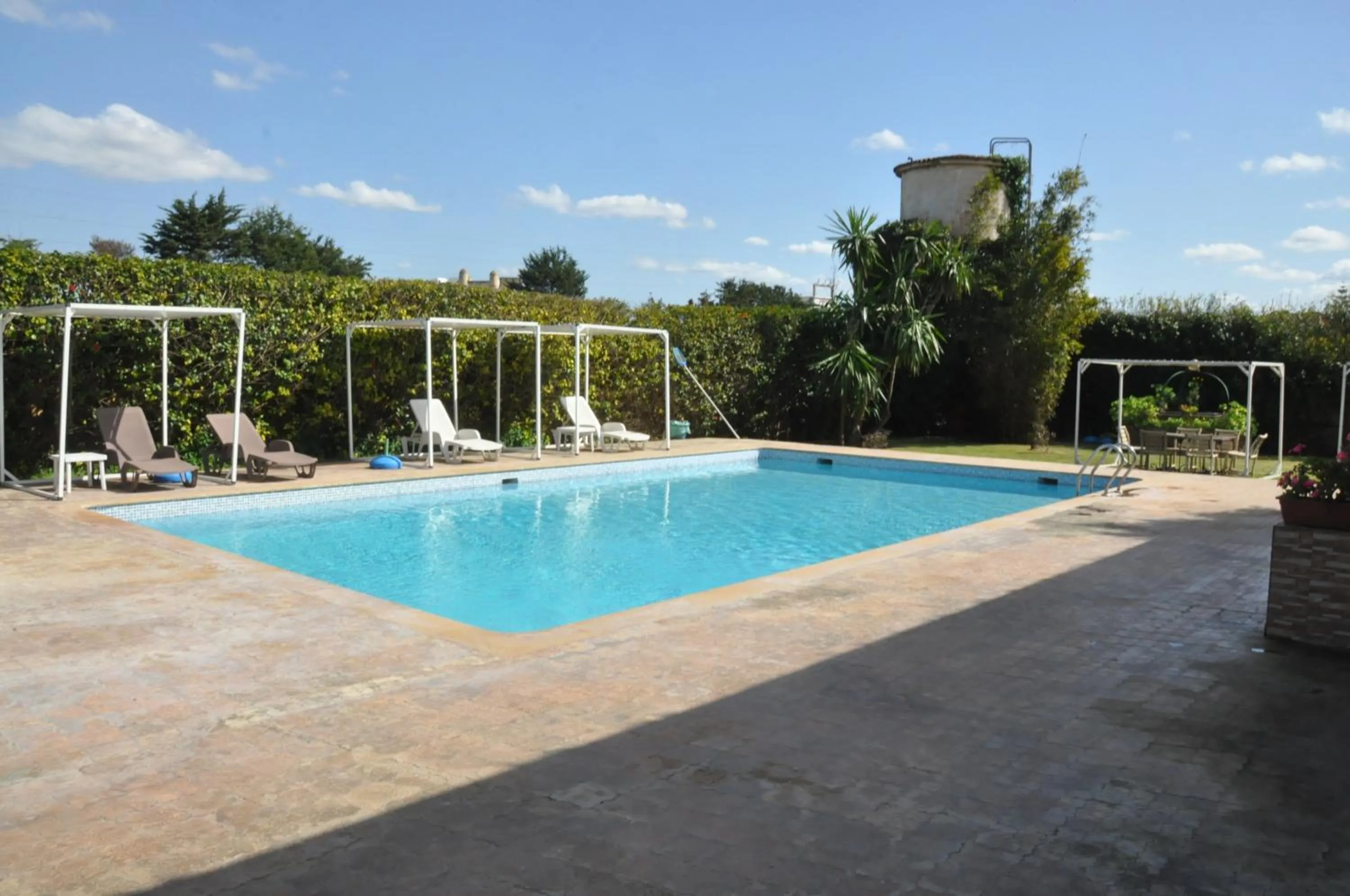 Swimming pool in Gite Nadia