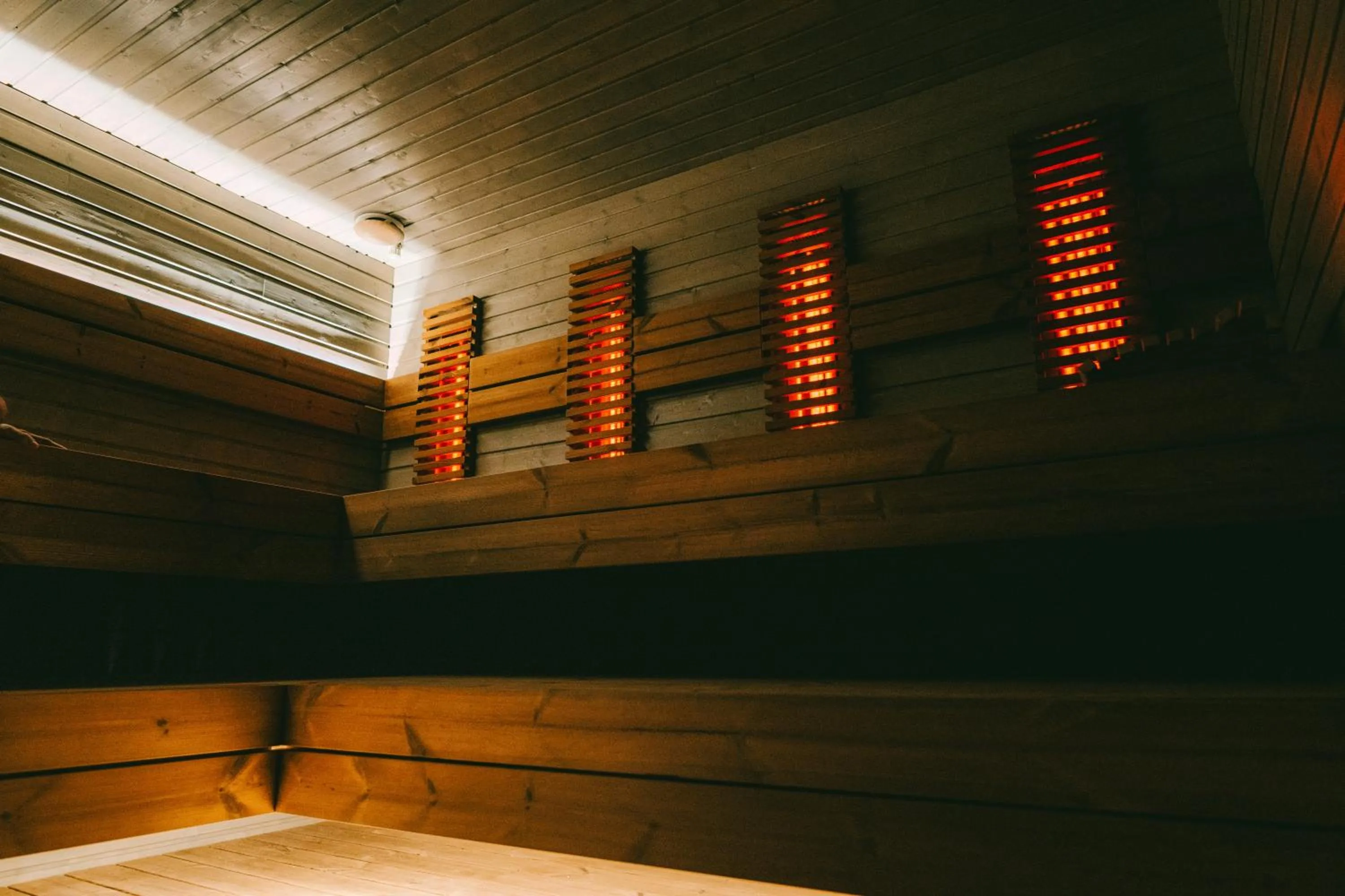 Sauna in Versus Hotel