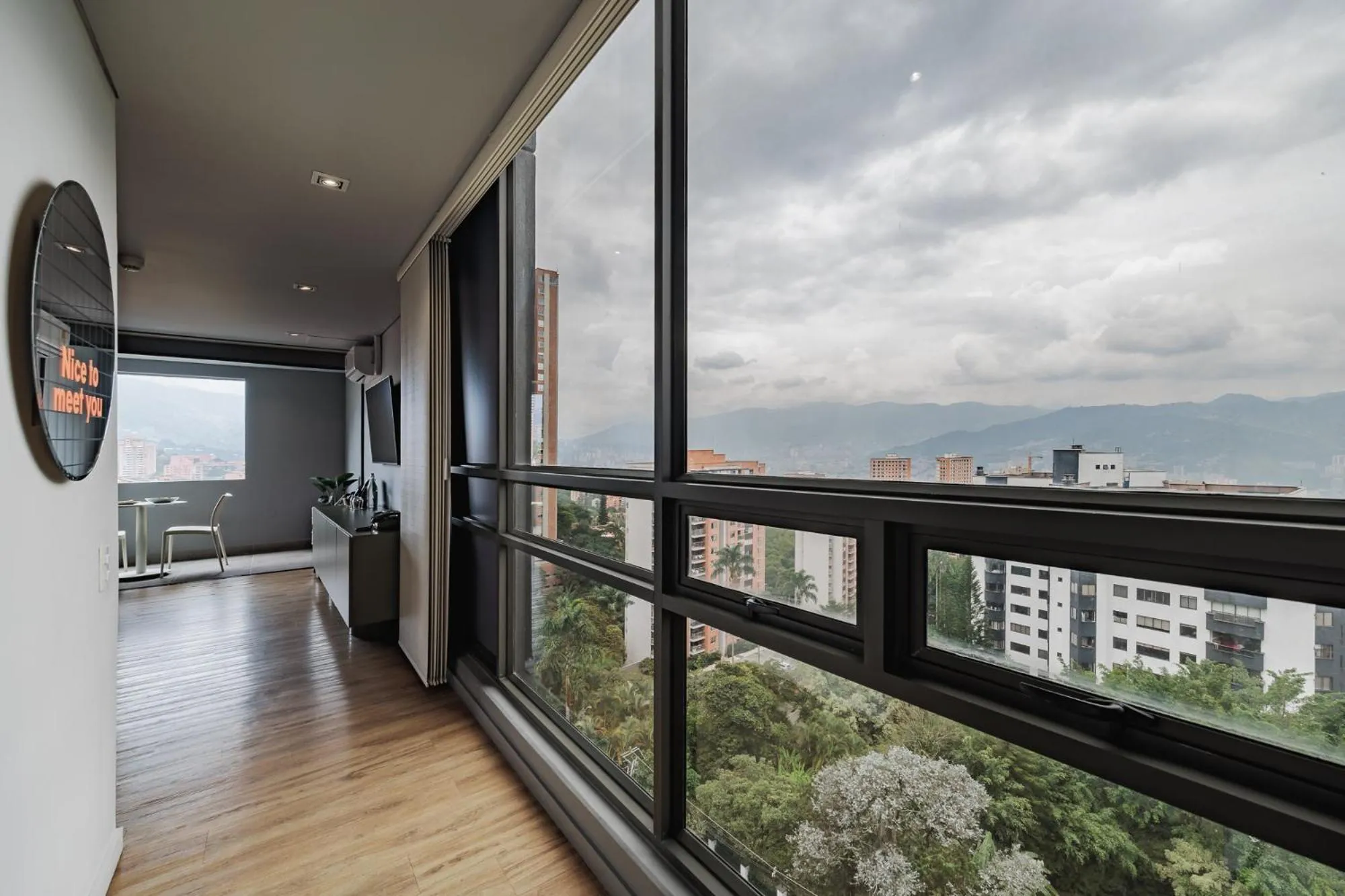 View (from property/room) in Versus Hotel