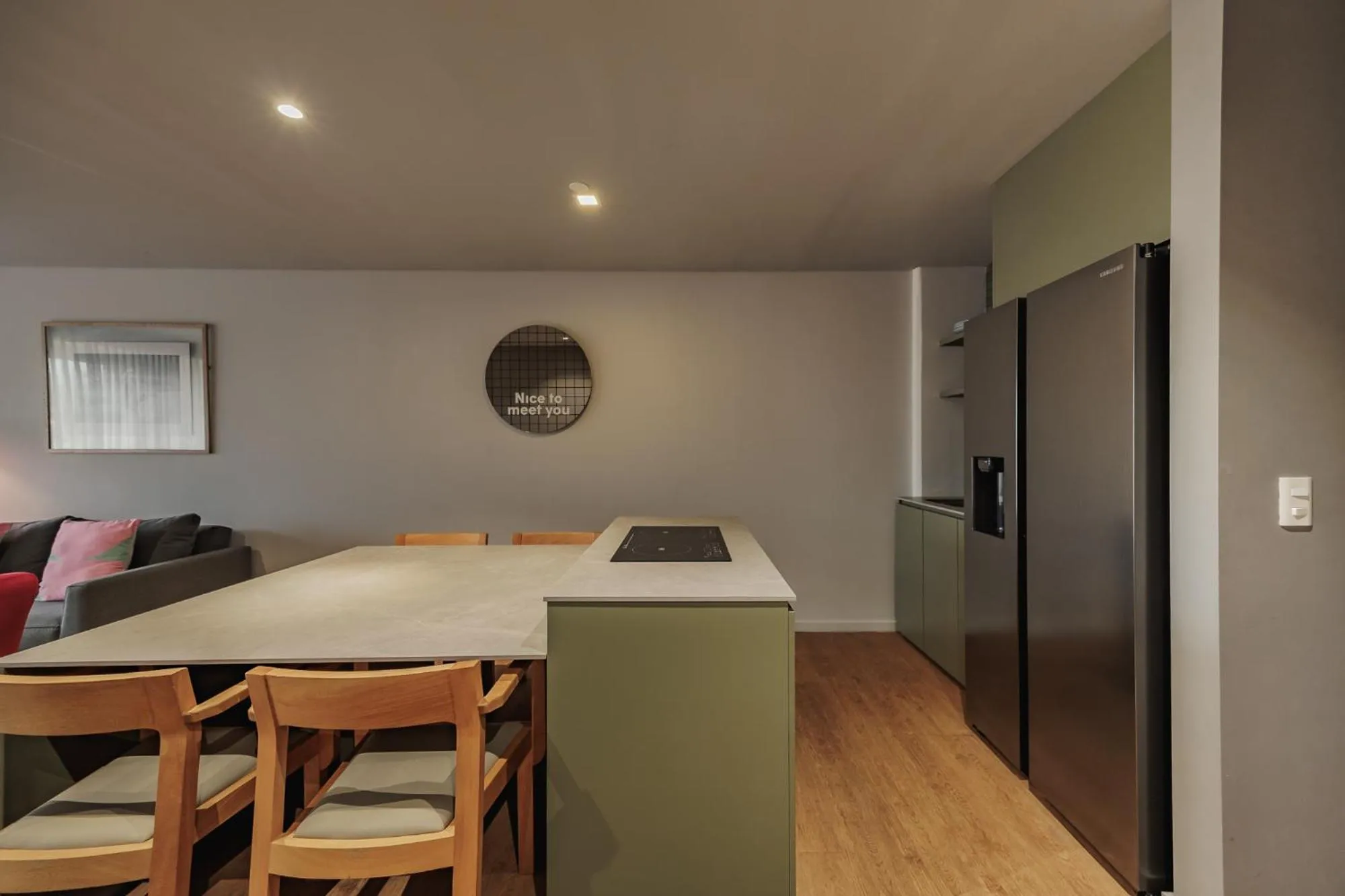 Living room in Versus Hotel