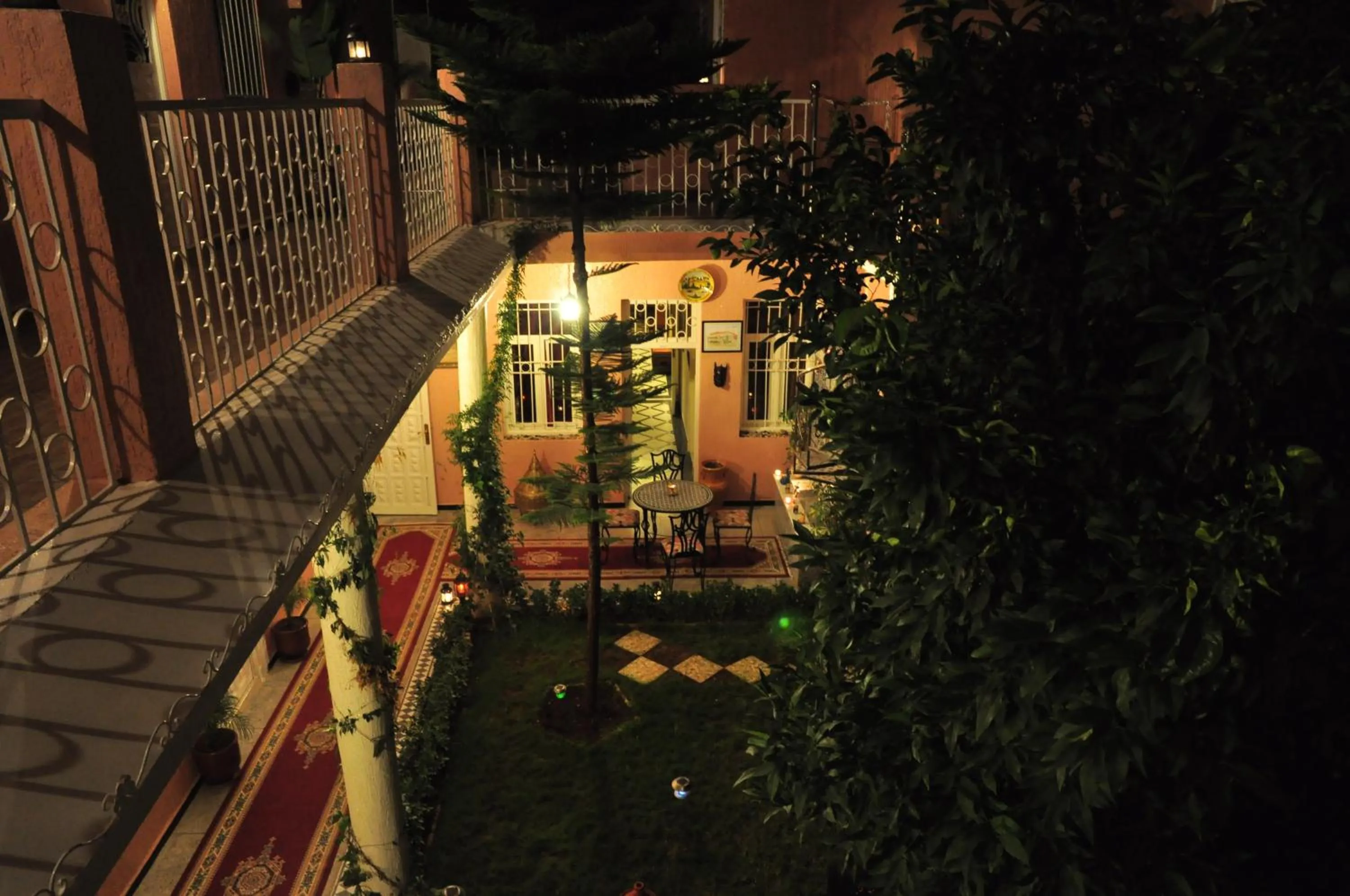 Decorative detail in Dar Aliane