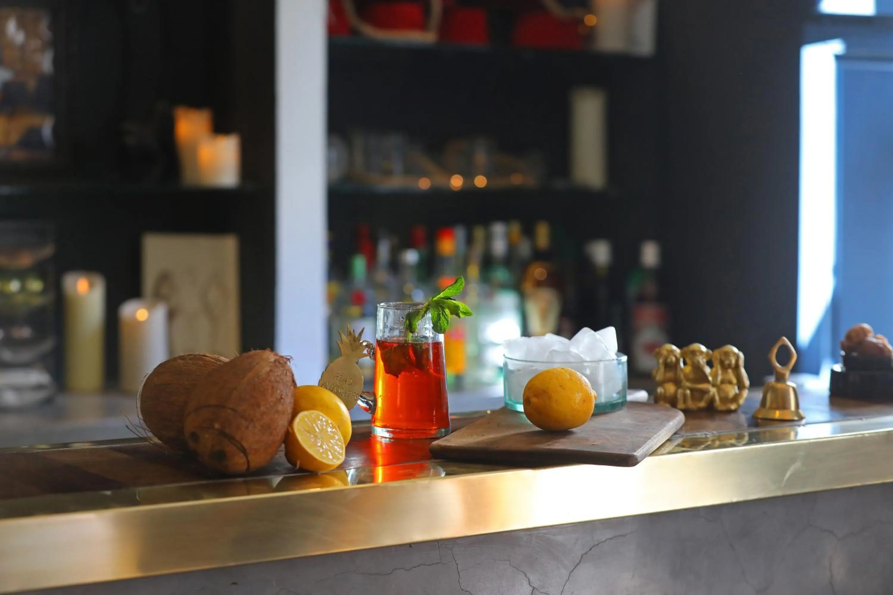 Lounge or bar in Riad Anyssates