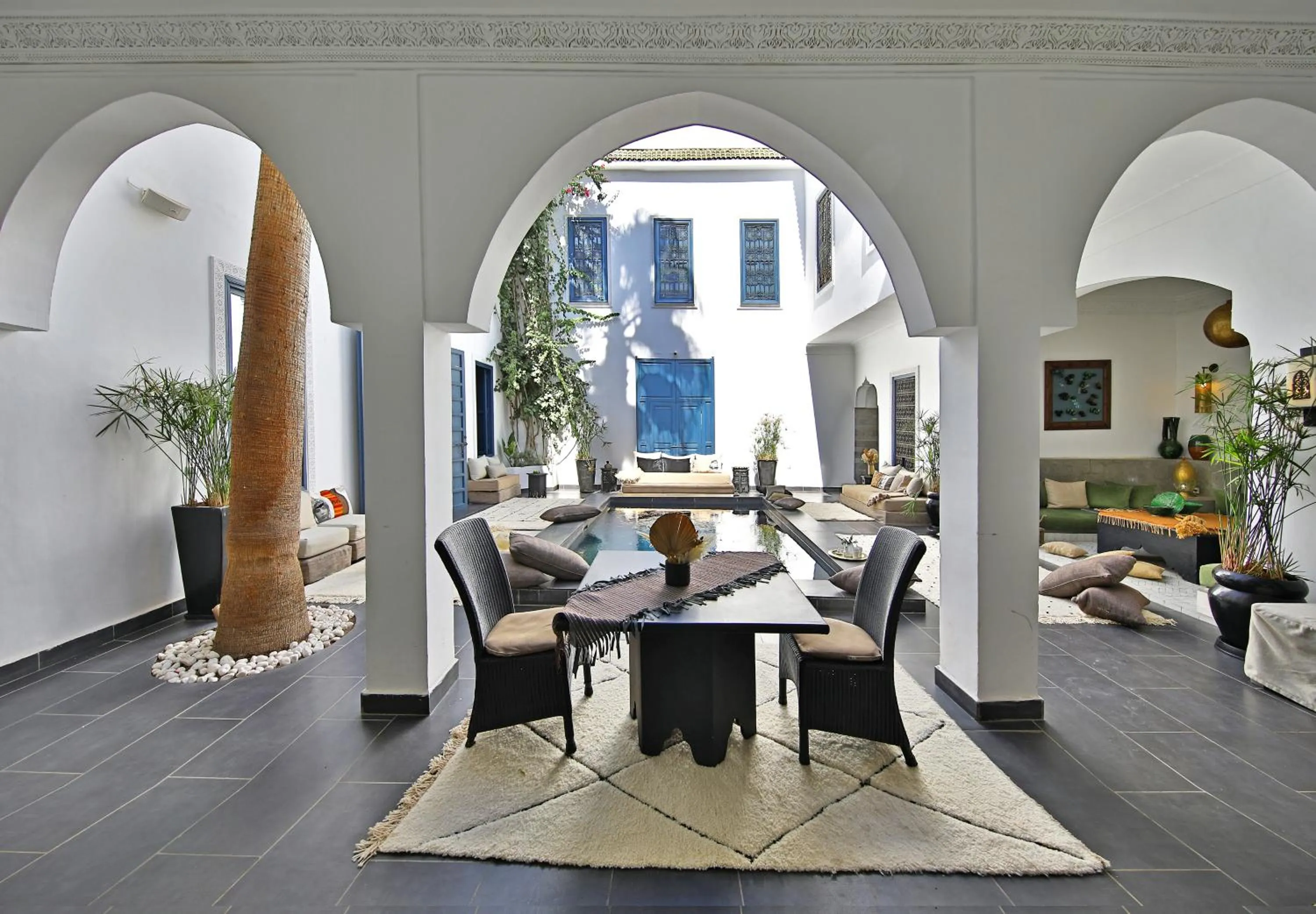 Patio in Riad Anyssates