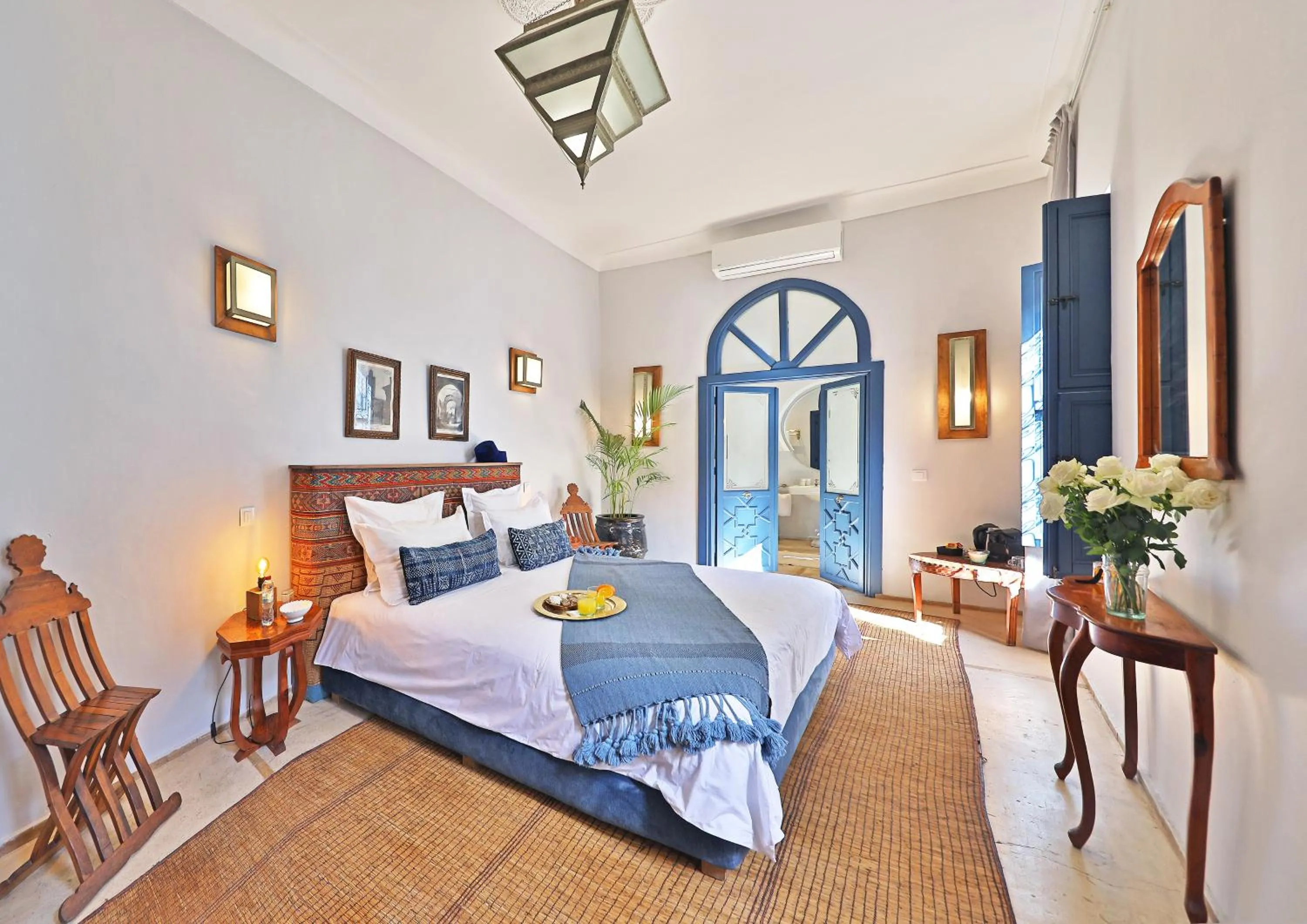 View (from property/room), Bed in Riad Anyssates