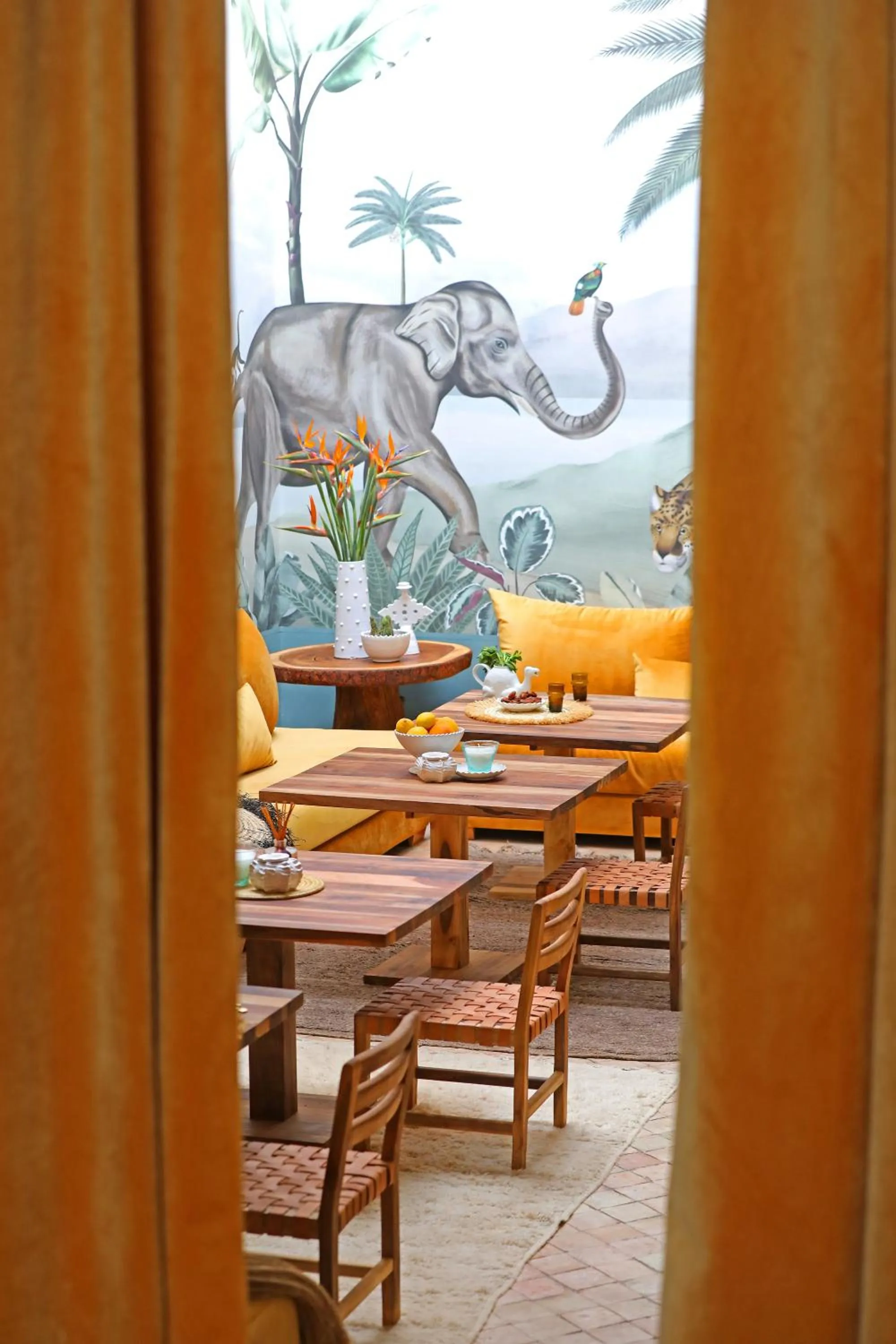 Patio in Riad Anyssates