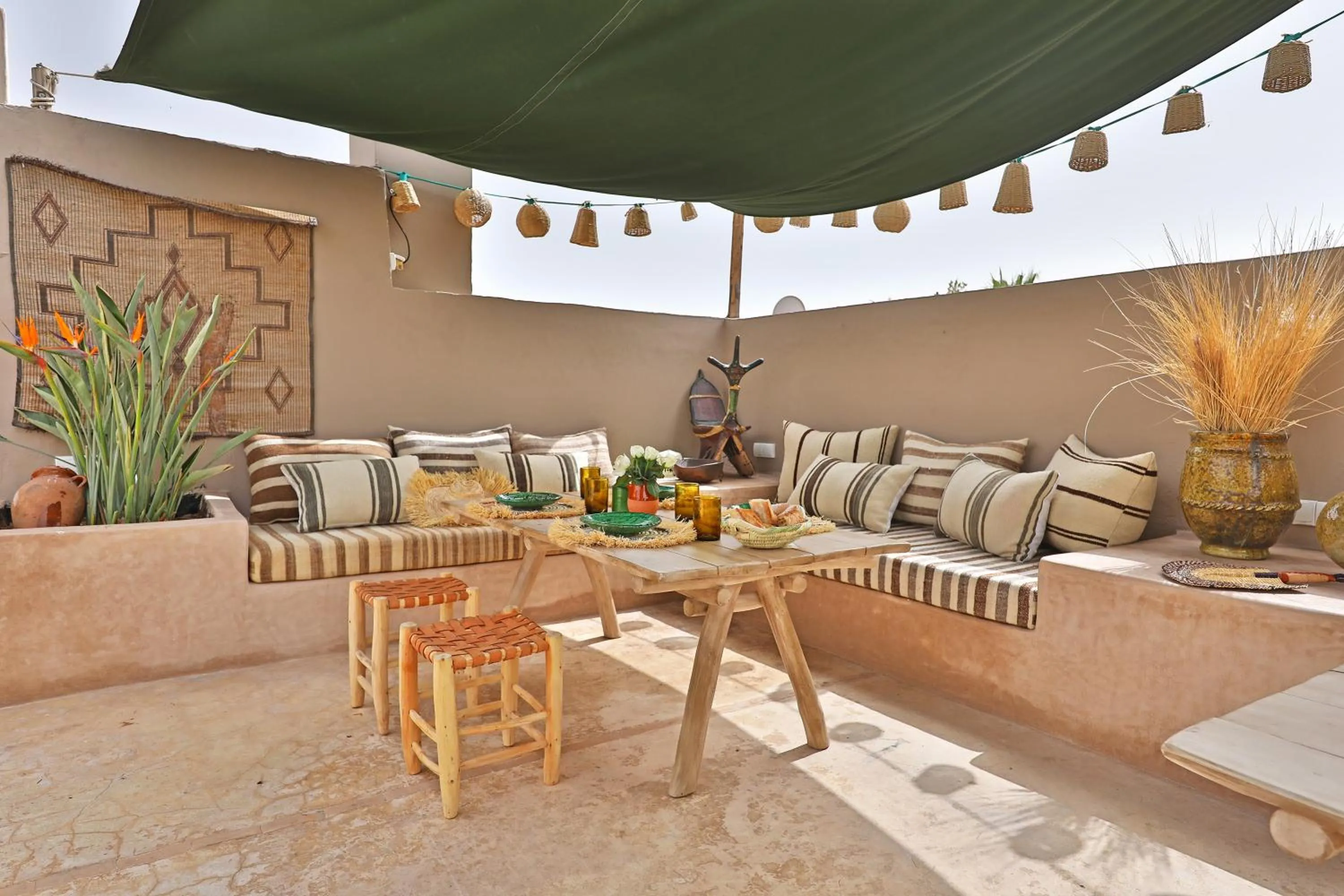 Patio in Riad Anyssates