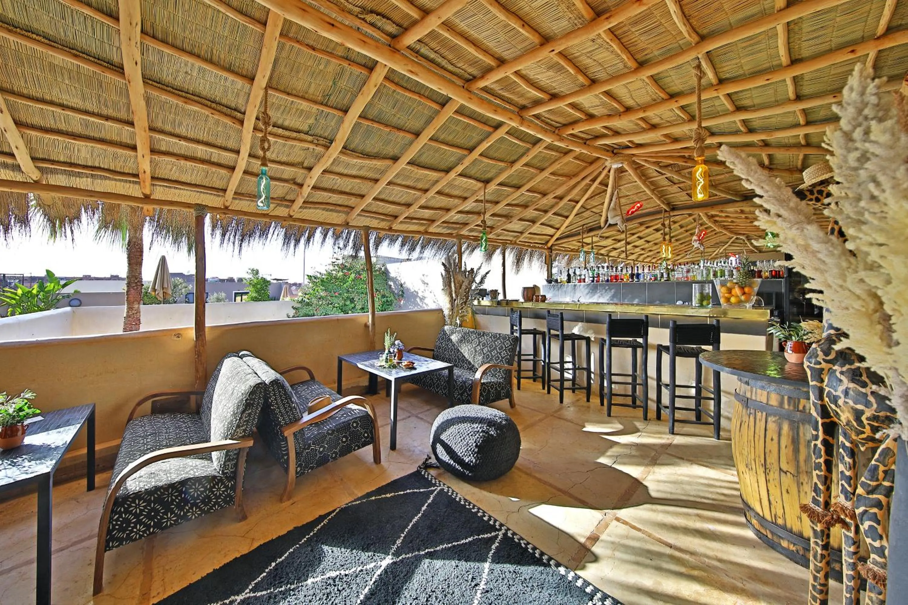 Patio in Riad Anyssates