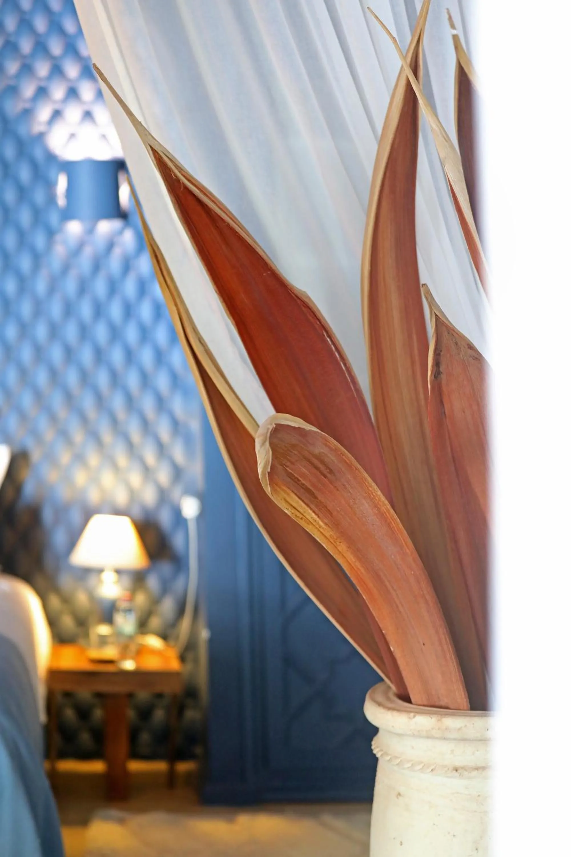 Decorative detail, Bed in Riad Anyssates