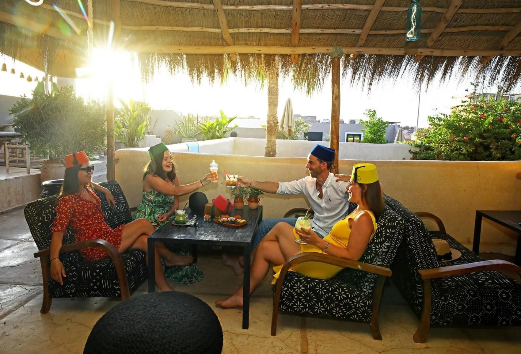 Patio in Riad Anyssates