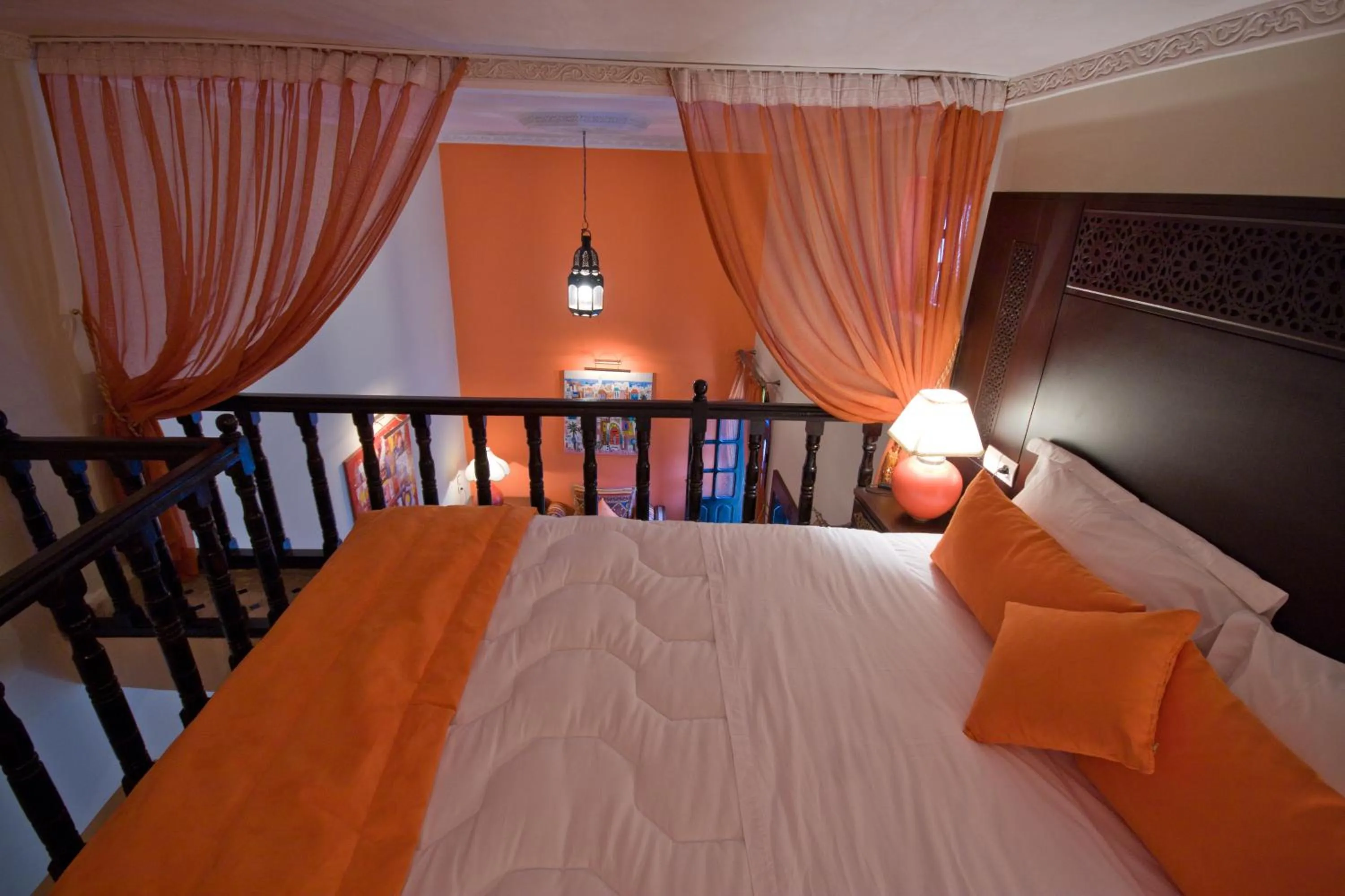 Bed in Riad Maison Du Sud