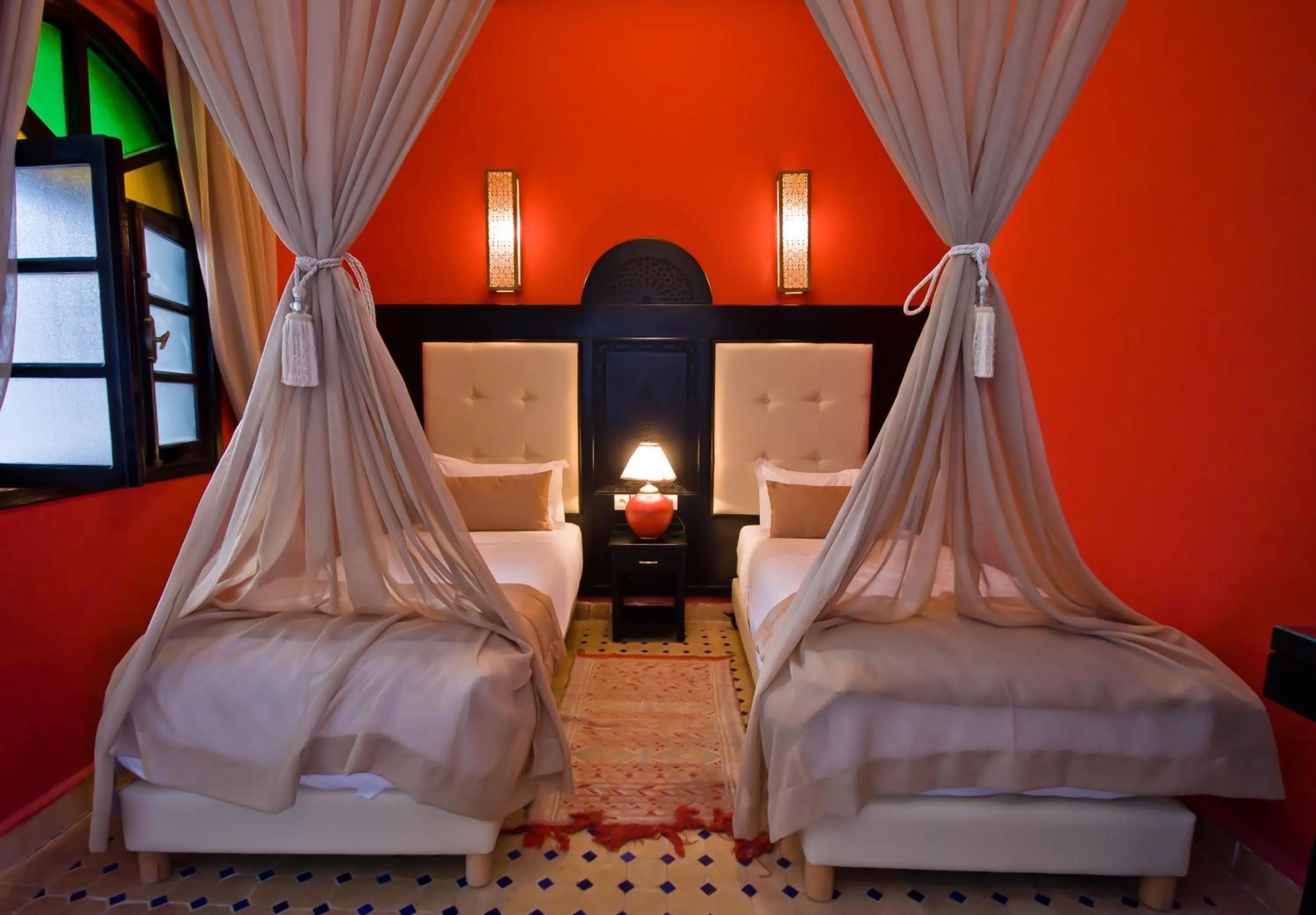 Bed in Riad Maison Du Sud