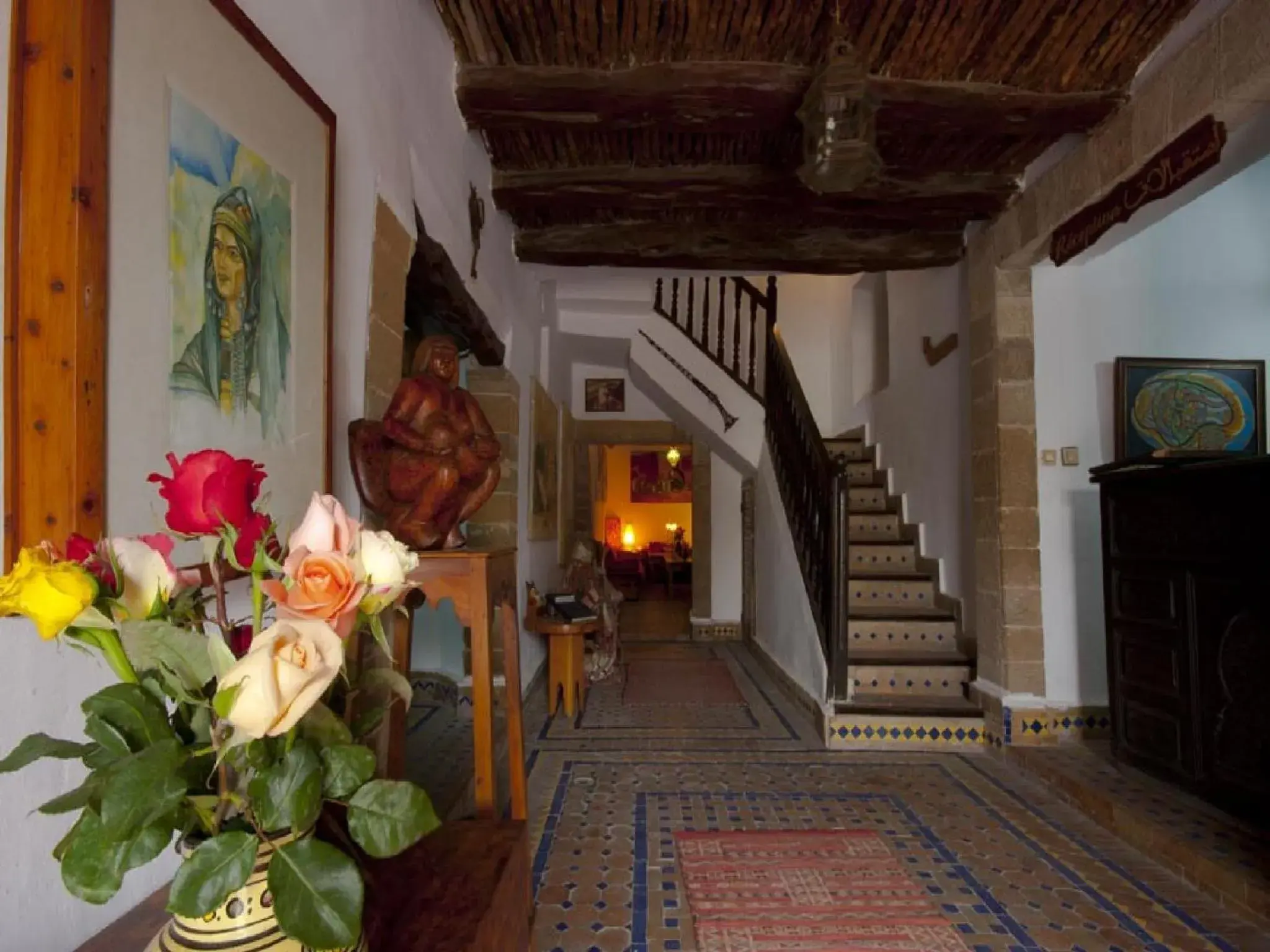 Lobby or reception in Riad Maison Du Sud Lobby or reception in Riad Maison Du Sud