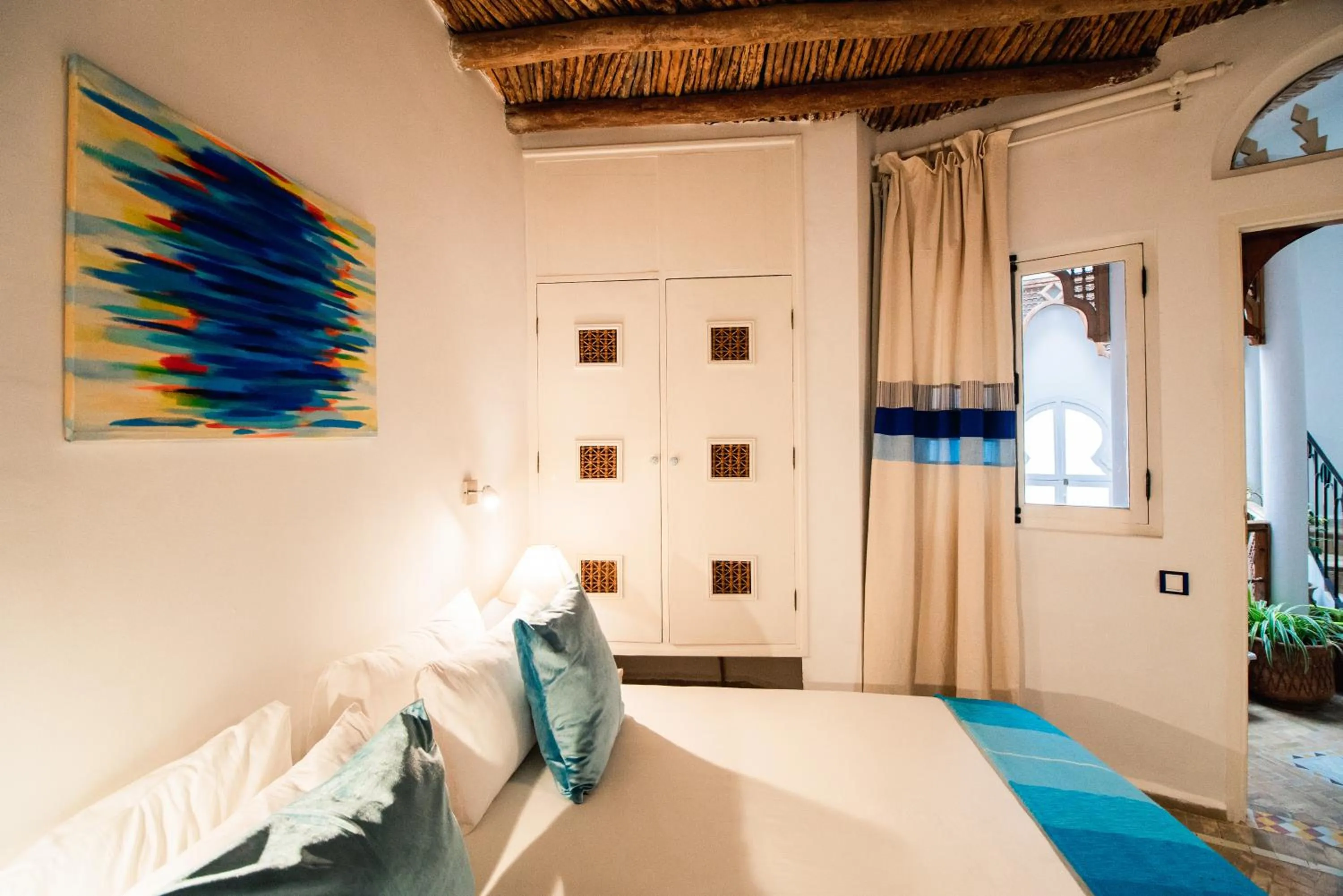 Bed in Dar Liouba Hotel